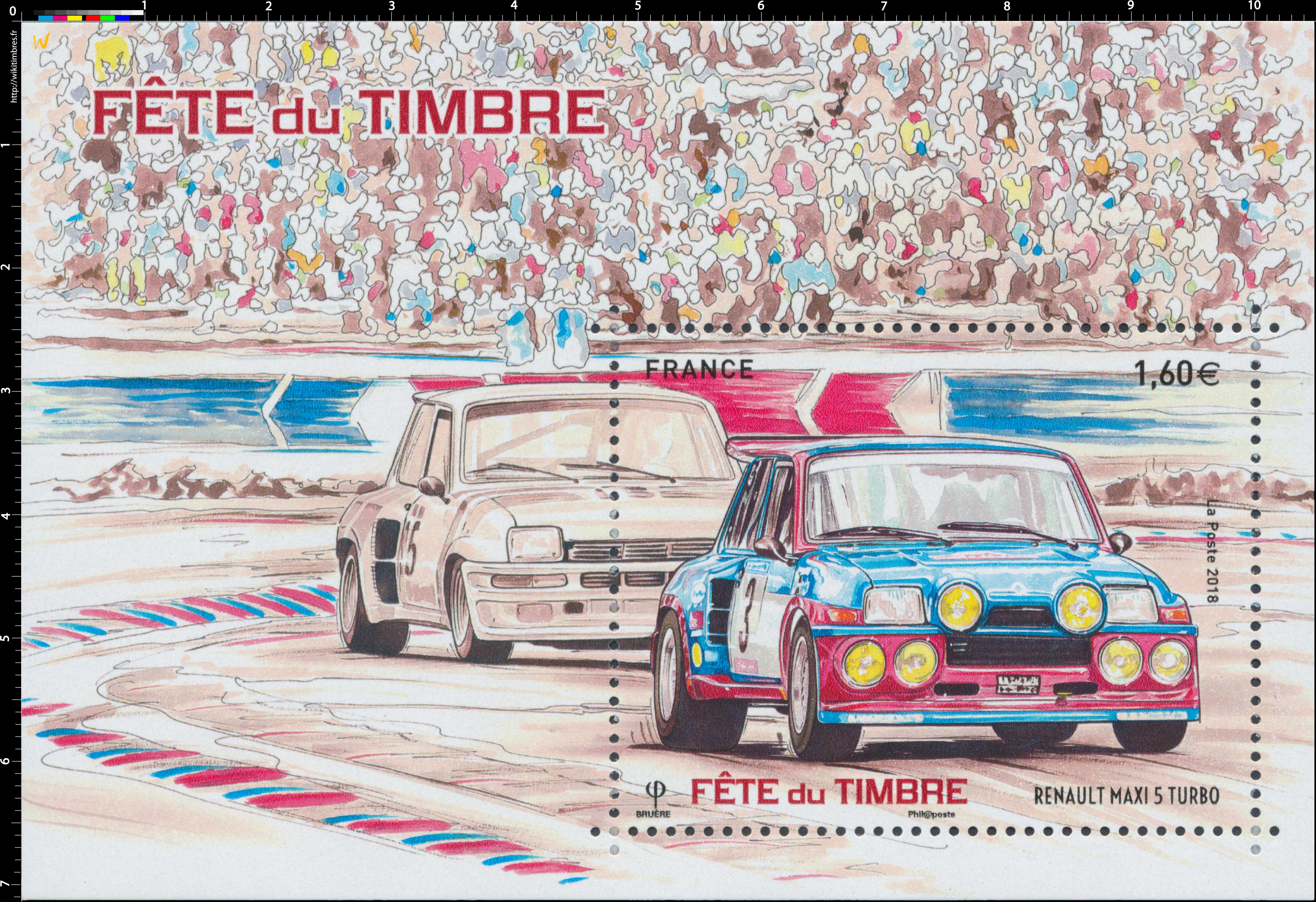 2018 Fête du Timbre - Renault maxi 5 turbo