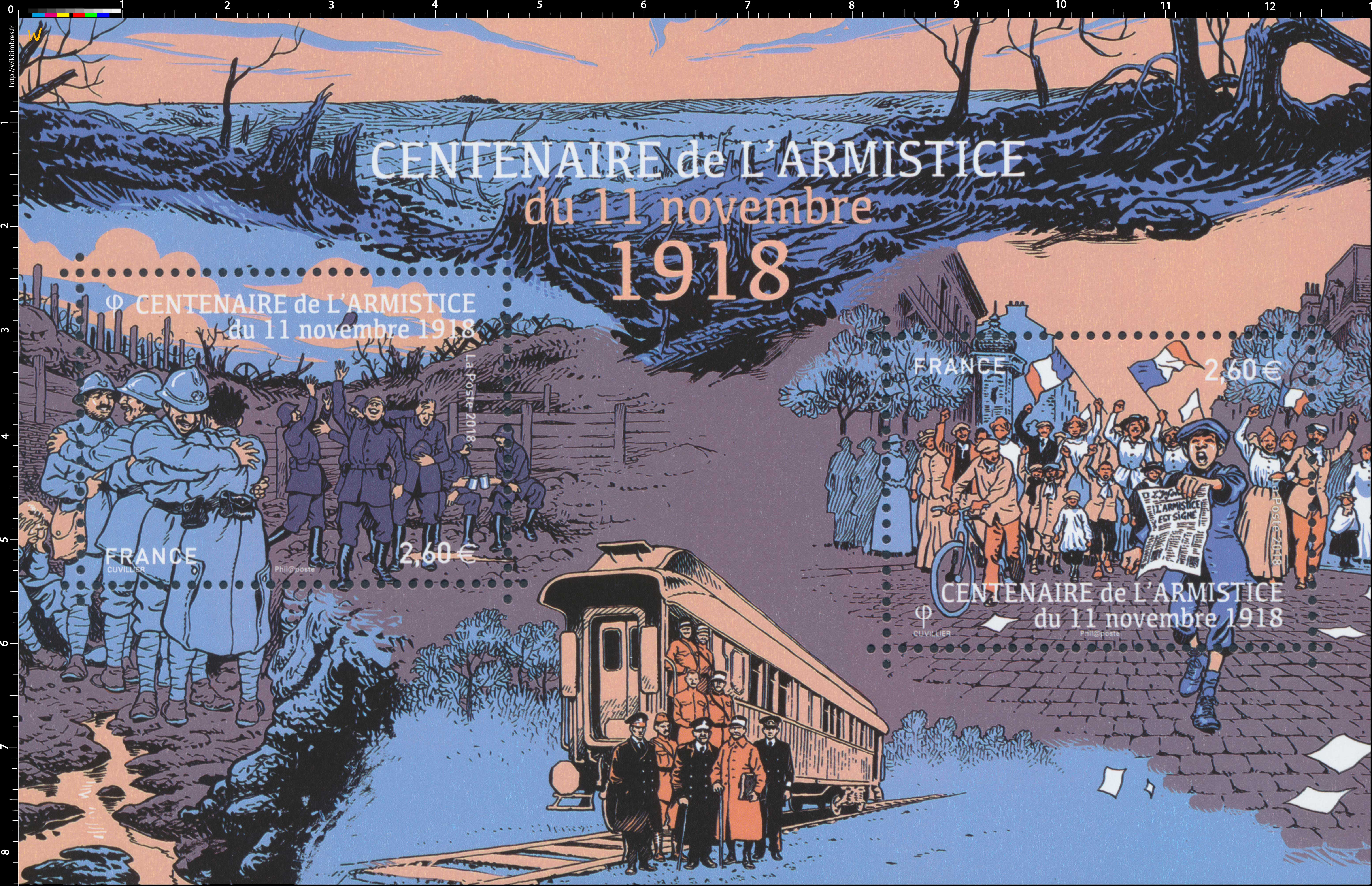 2018 Centenaire de l'armistice du 11 novembre 1918