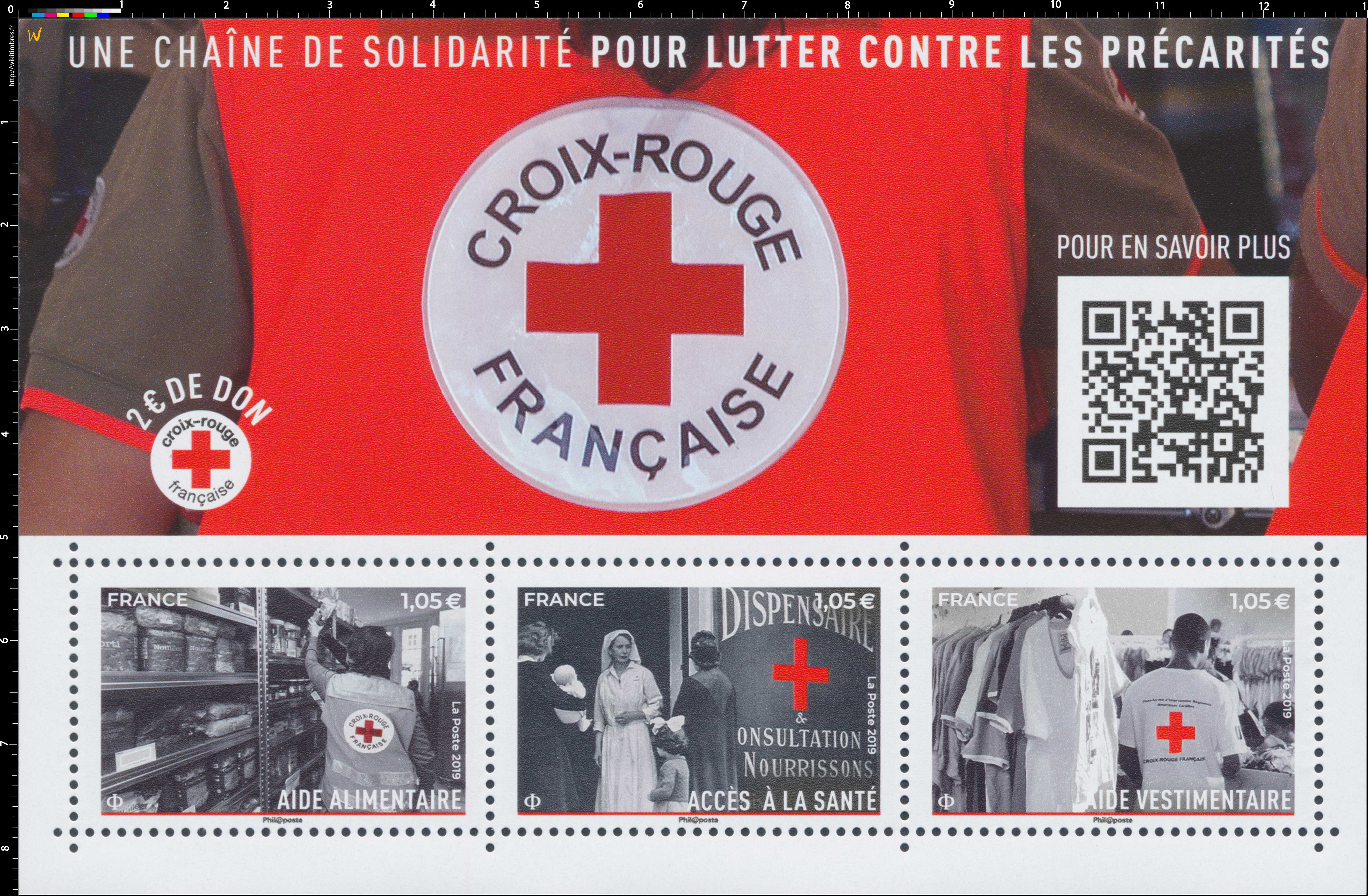 2019 Croix-Rouge française - UNE CHAÎNE DE SOLIDARITÉ POUR LUTTER CONTRE LES PRÉCARITÉS