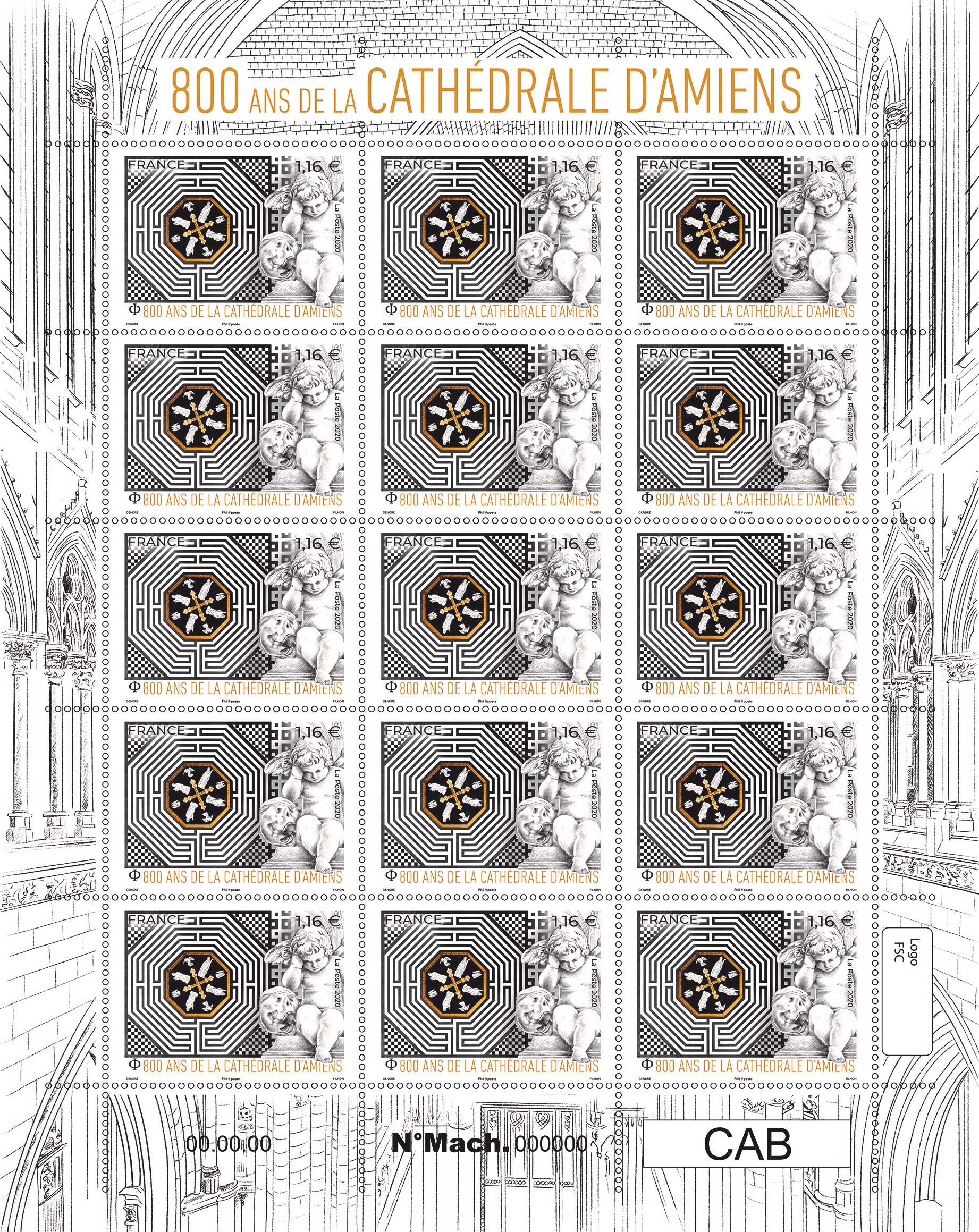 2020 800 ANS DE LA CATHÉDRALE D'AMIENS