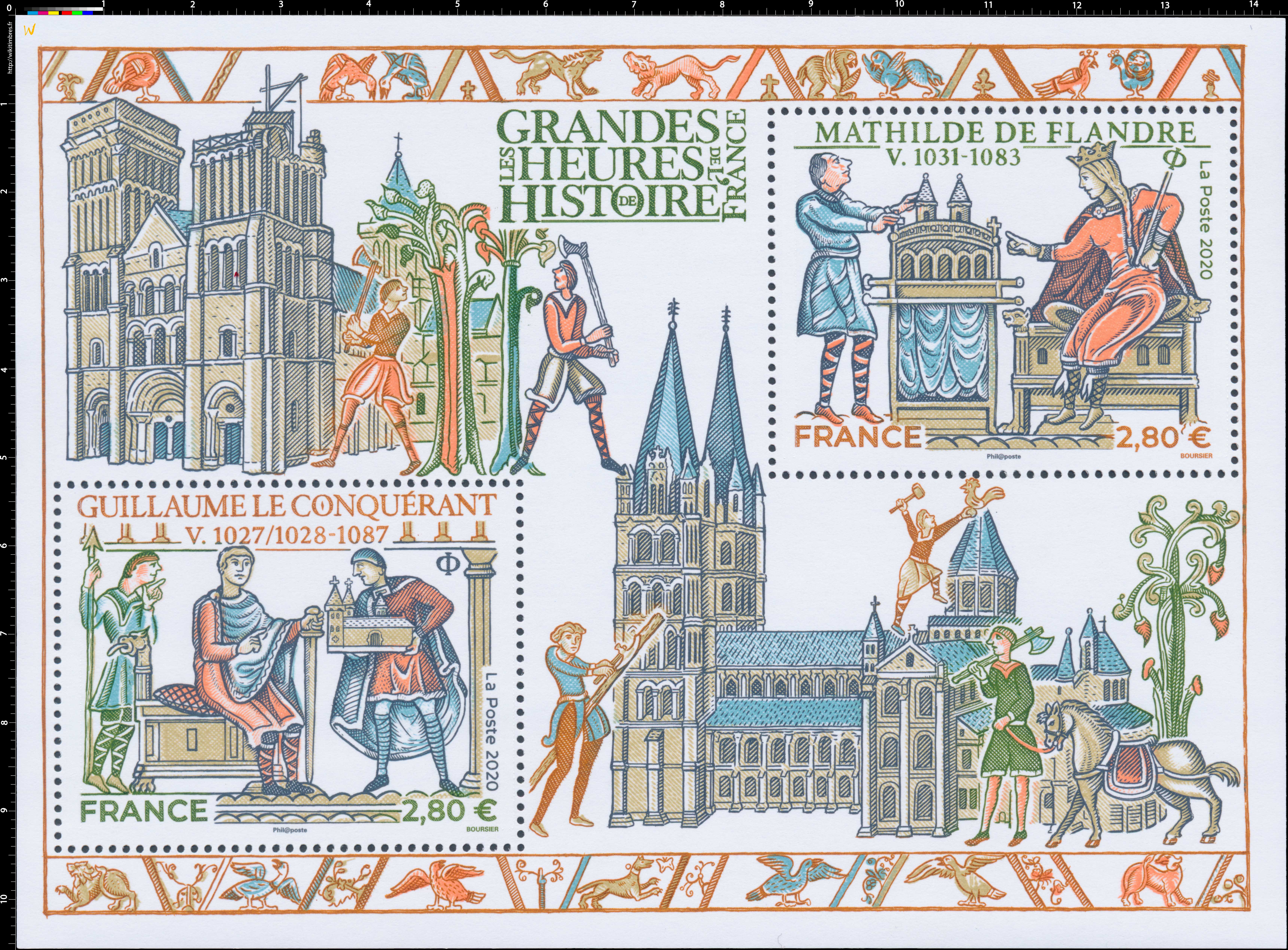 2020 LES GRANDES HEURES DE L’HISTOIRE DE FRANCE -  GUILLAUME LE CONQUERANT