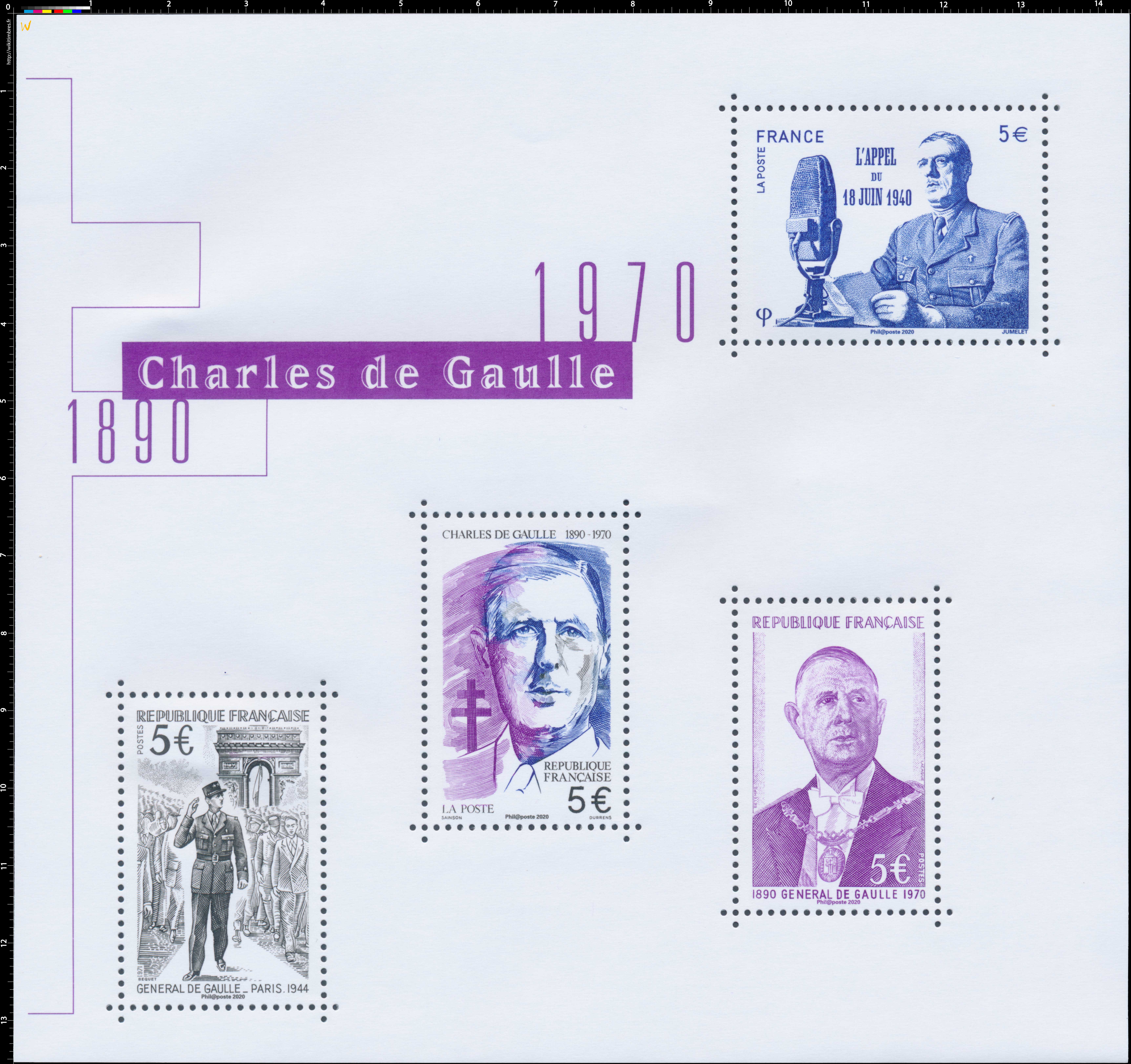 2020 Charles de Gaulle 1890 - 1970