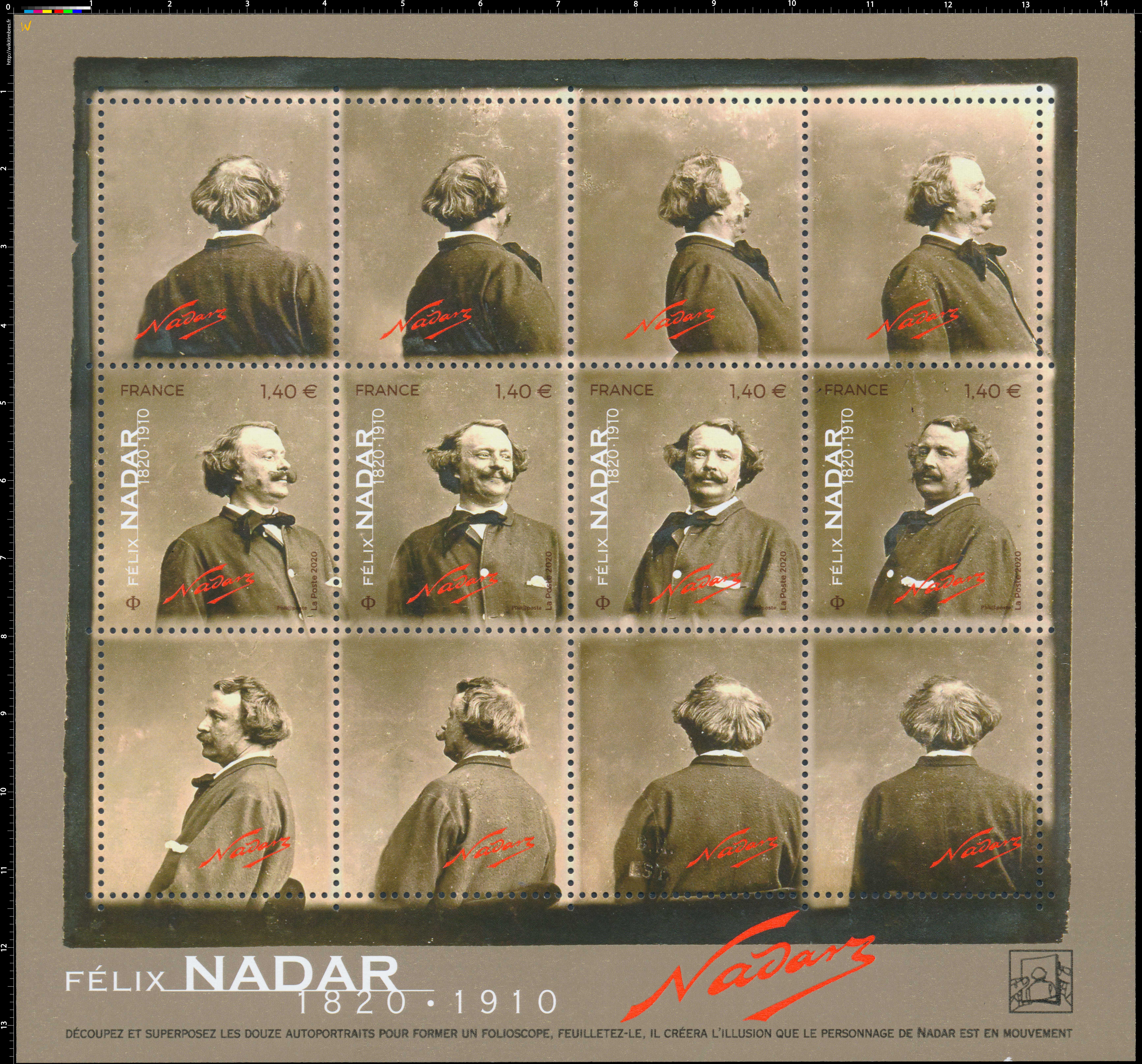 2020 Félix Nadar 1820 - 1910