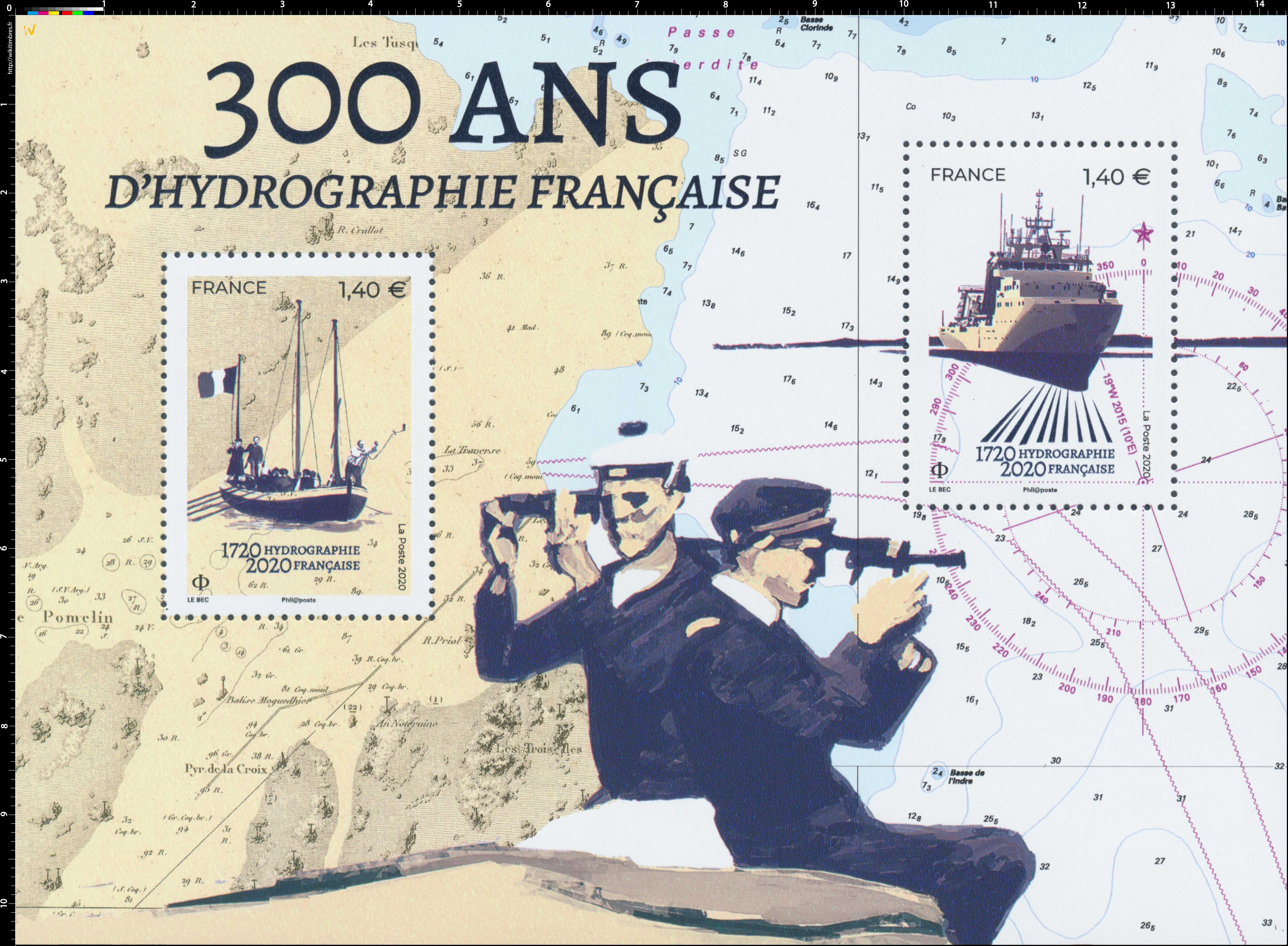 2020 300 ANS D'HYDROGRAPHIE FRANCAISE