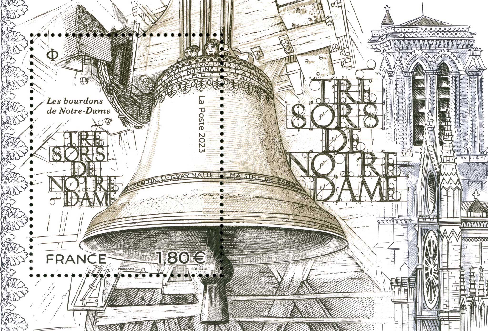 2023 Trésors de Notre-Dame, les bourdons de Notre-Dame