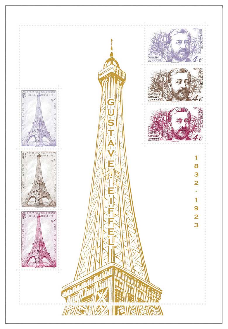 2023 BLOC GUSTAVE EIFFEL 1832-1923