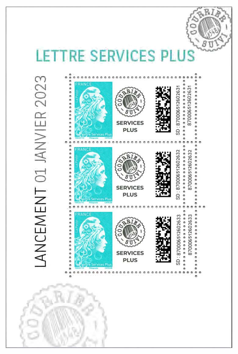 2023 BLOC LETTRE SERVICES PLUS - LANCEMENT 01 JANVIER 2023