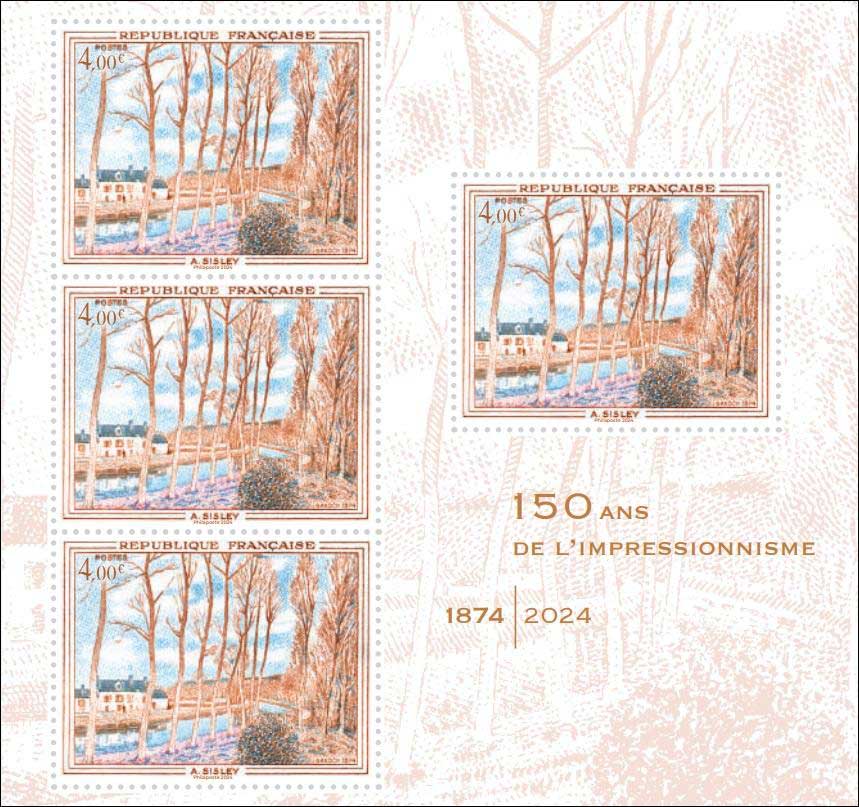 2024 150 ans de l'Impressionnisme 1874-2024