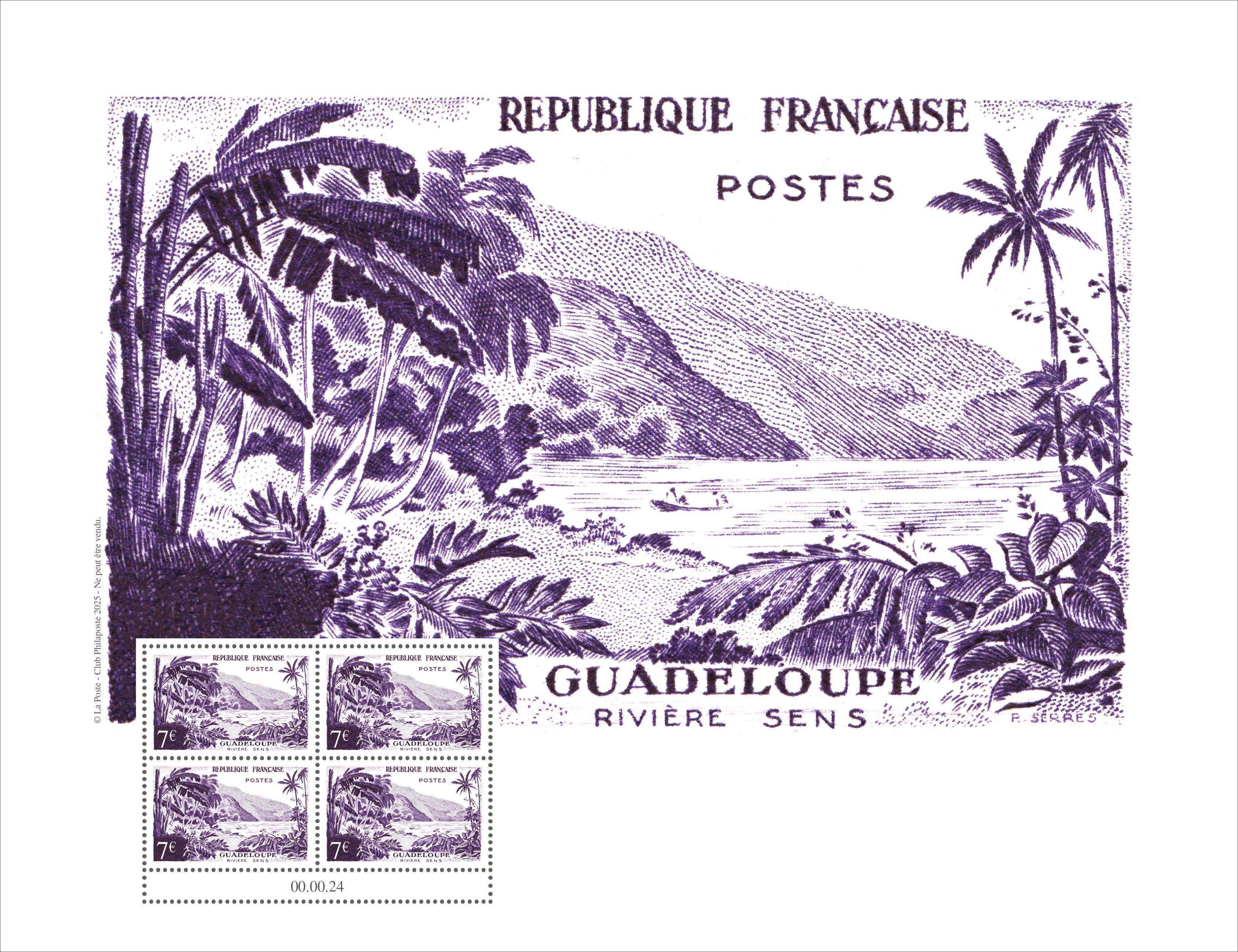 2025 Affiche - GUADELOUPE RIVIÈRE SENS