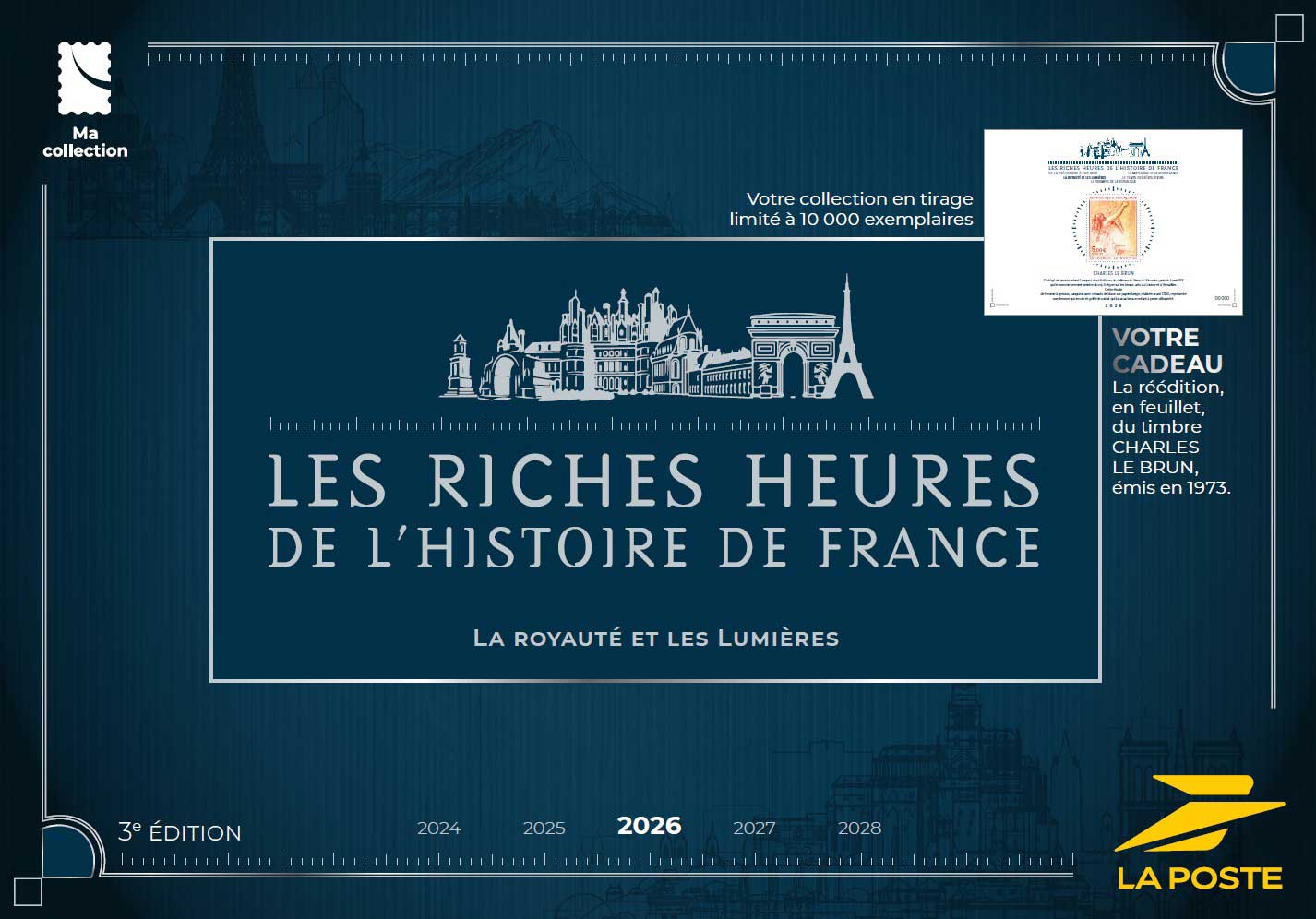 2026 LES RICHES HEURES DE L’HISTOIRE DE FRANCE LA ROYAUTÉ ET LES LUMIÈRES