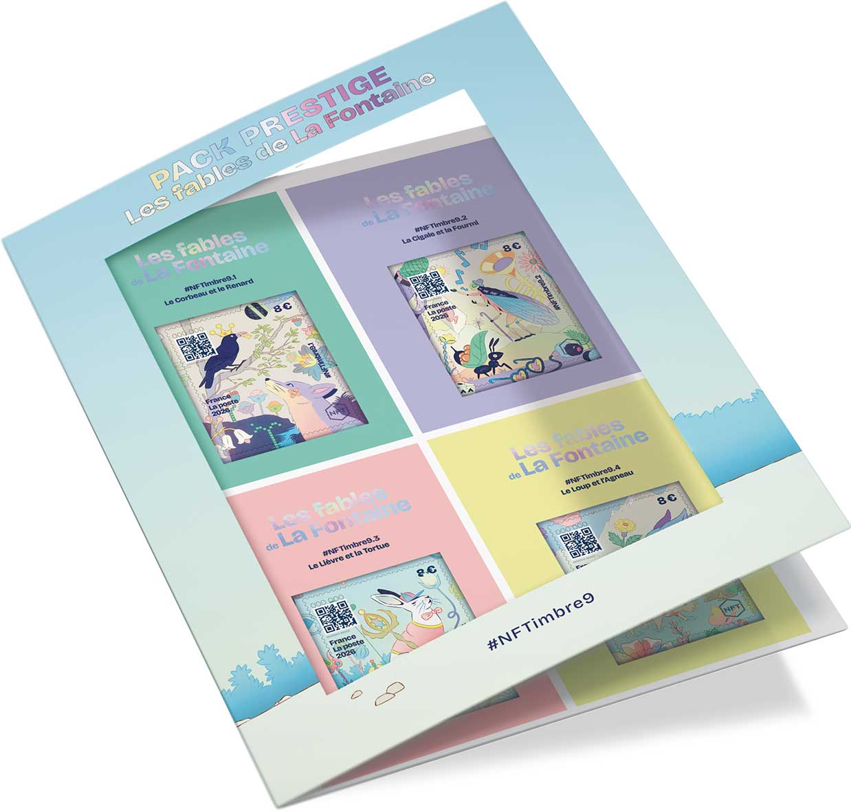 2026 Pack PRESTIGE #NFTimbre9 – LES FABLES DE LA FONTAINE