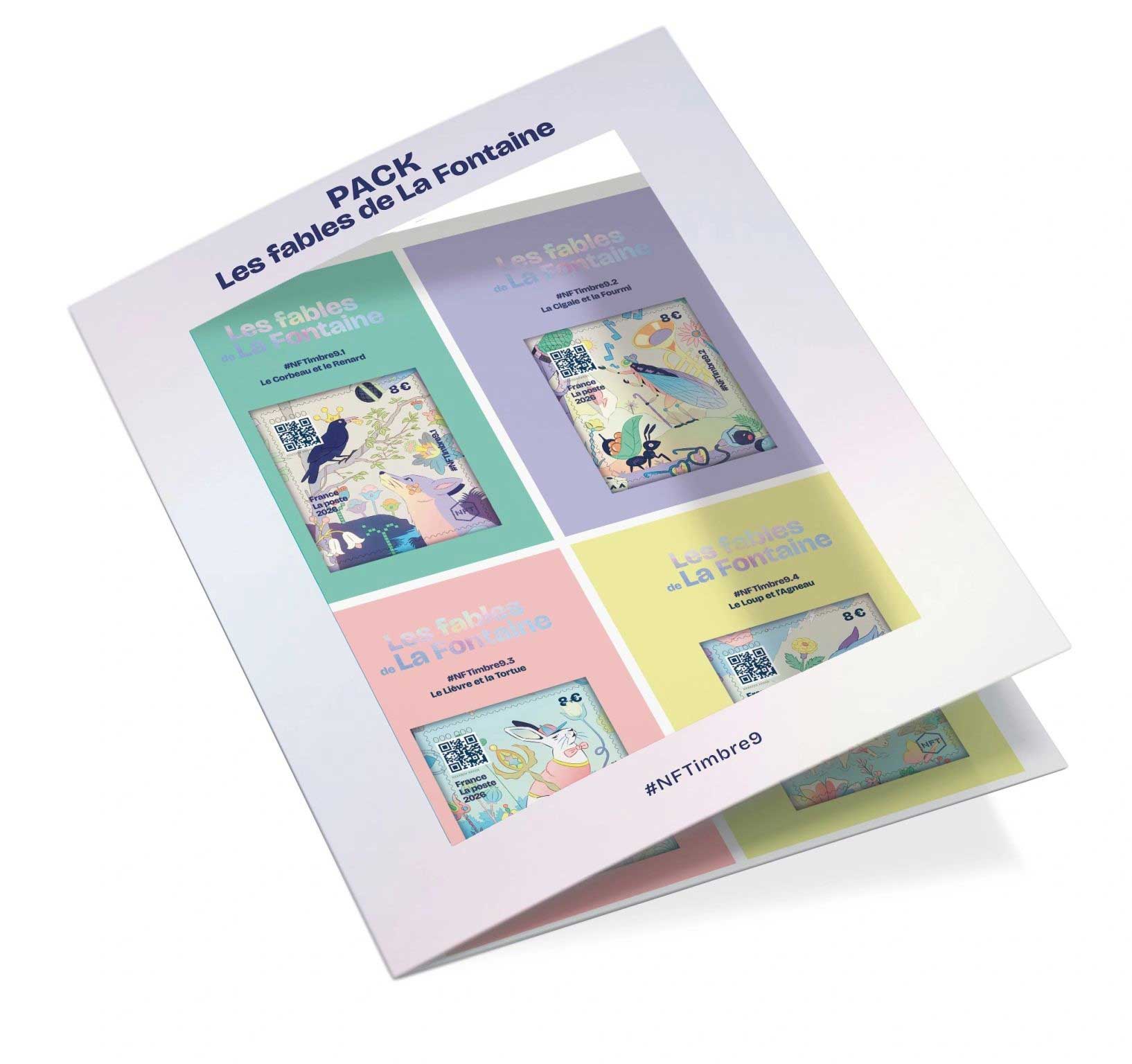 2026 Pack #NFTimbre9 – LES FABLES DE LA FONTAINE