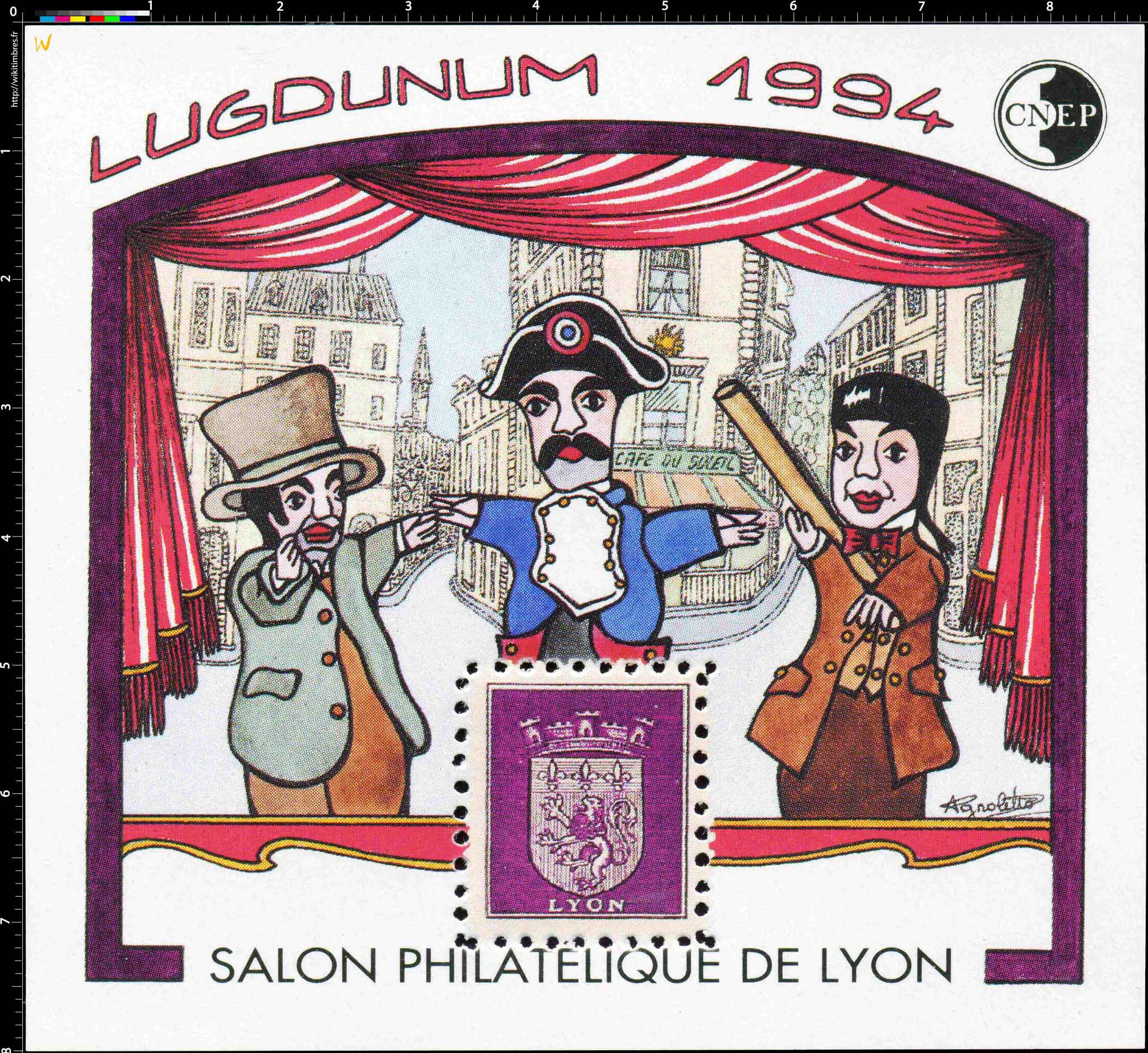 1994 Lugdunum Salon philatélique de Lyon CNEP