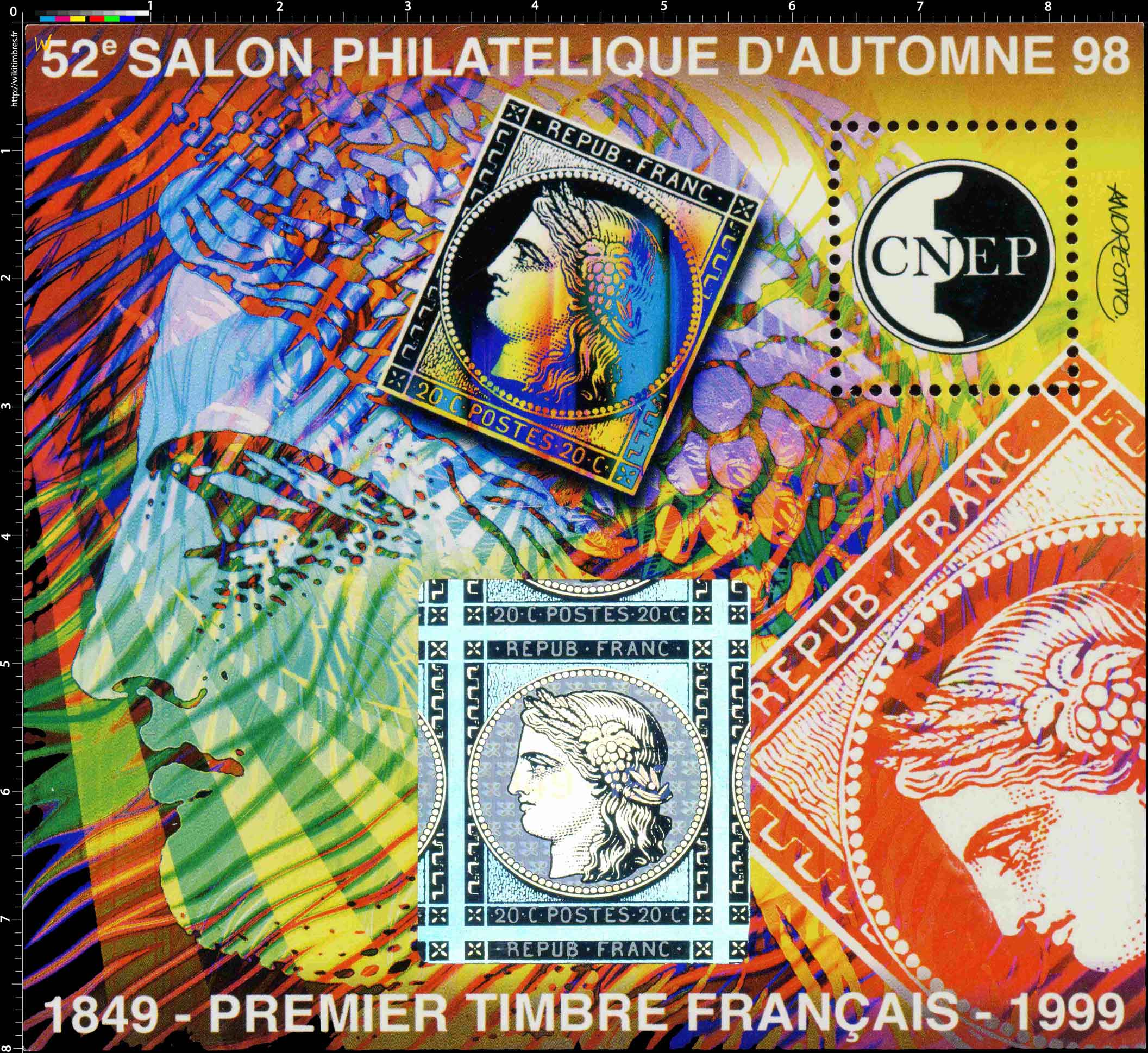 97 52e Salon philatélique d'automne Paris CNEP