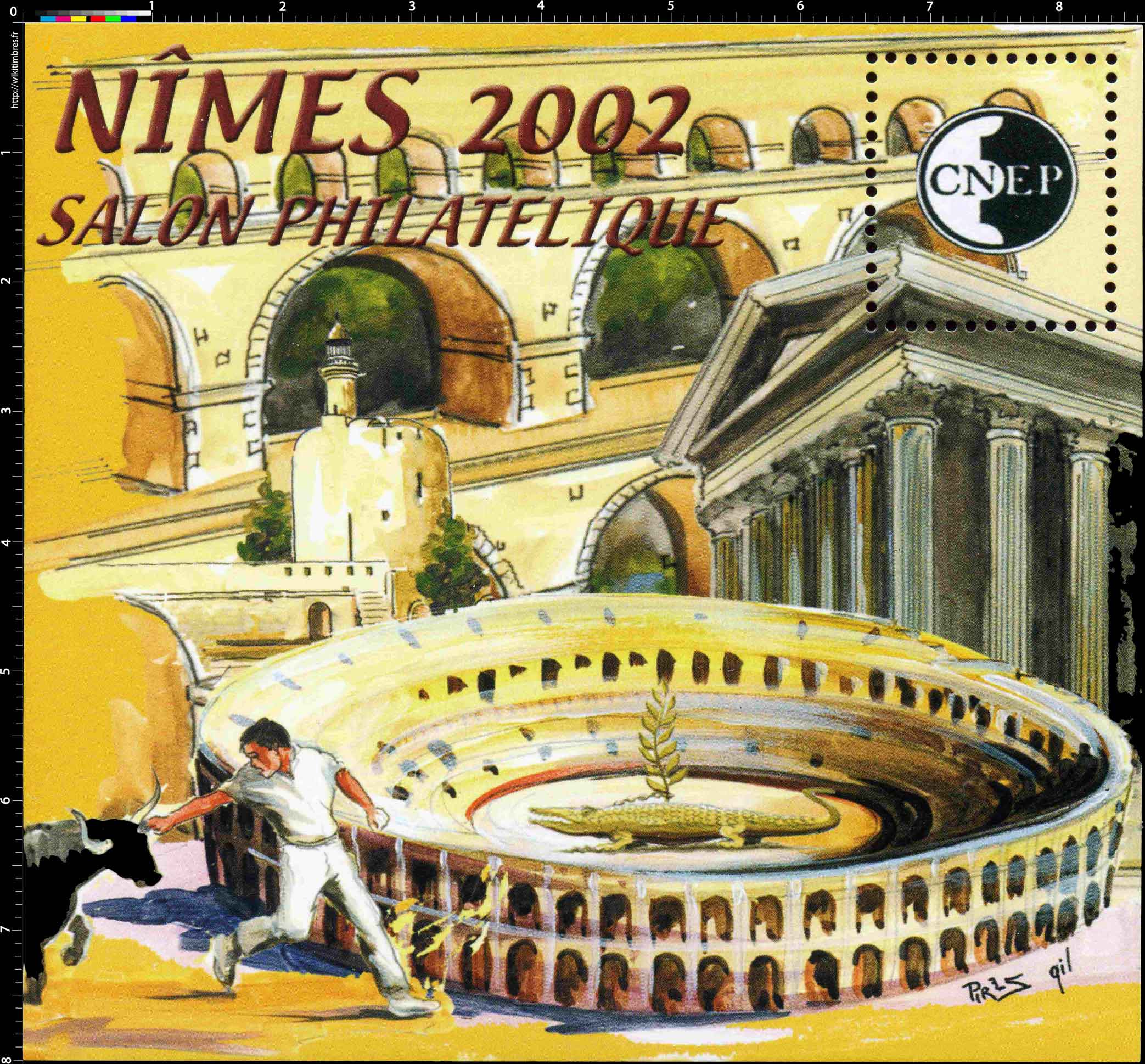 2002 Nîmes Salon philatélique CNEP