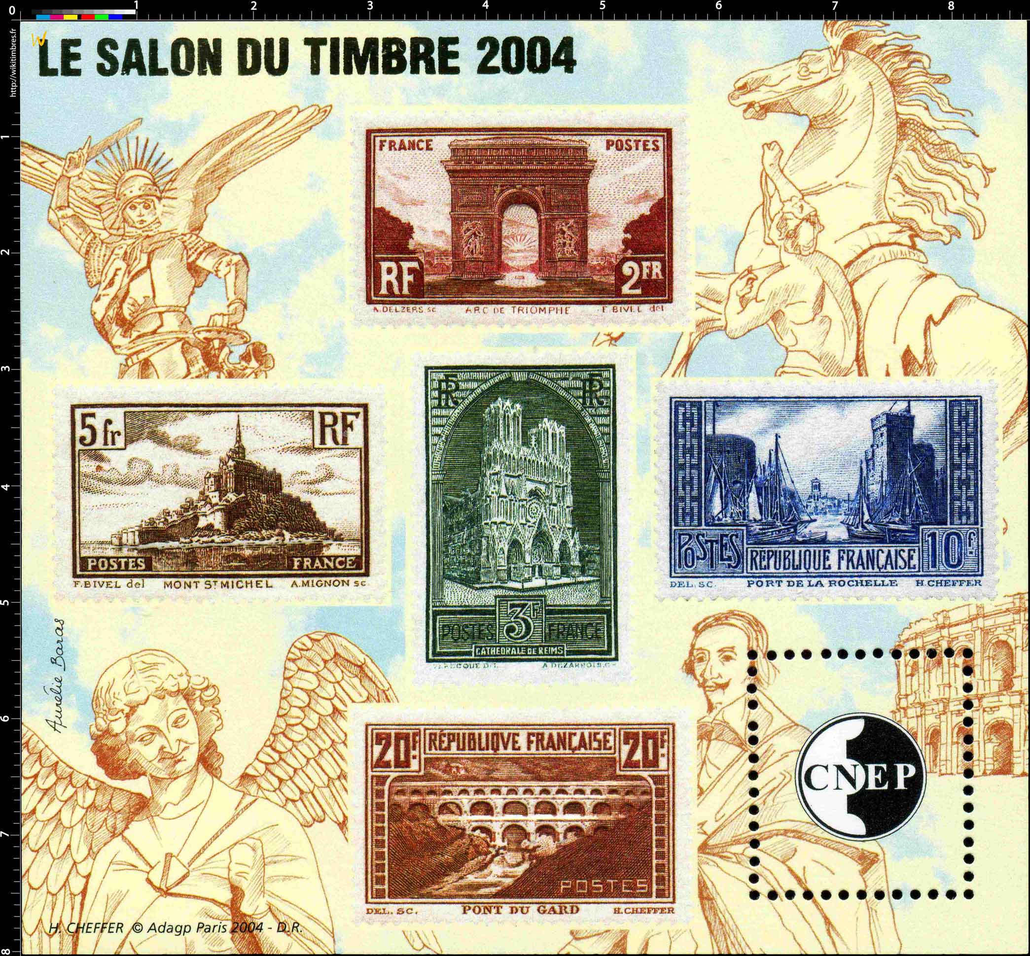 2004 Le salon du timbre CNEP
