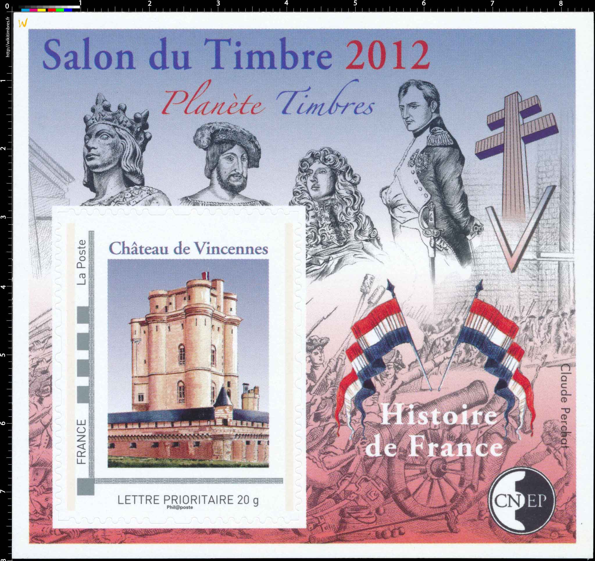 Salon du Timbre 2012 planète timbre château de Vincennes