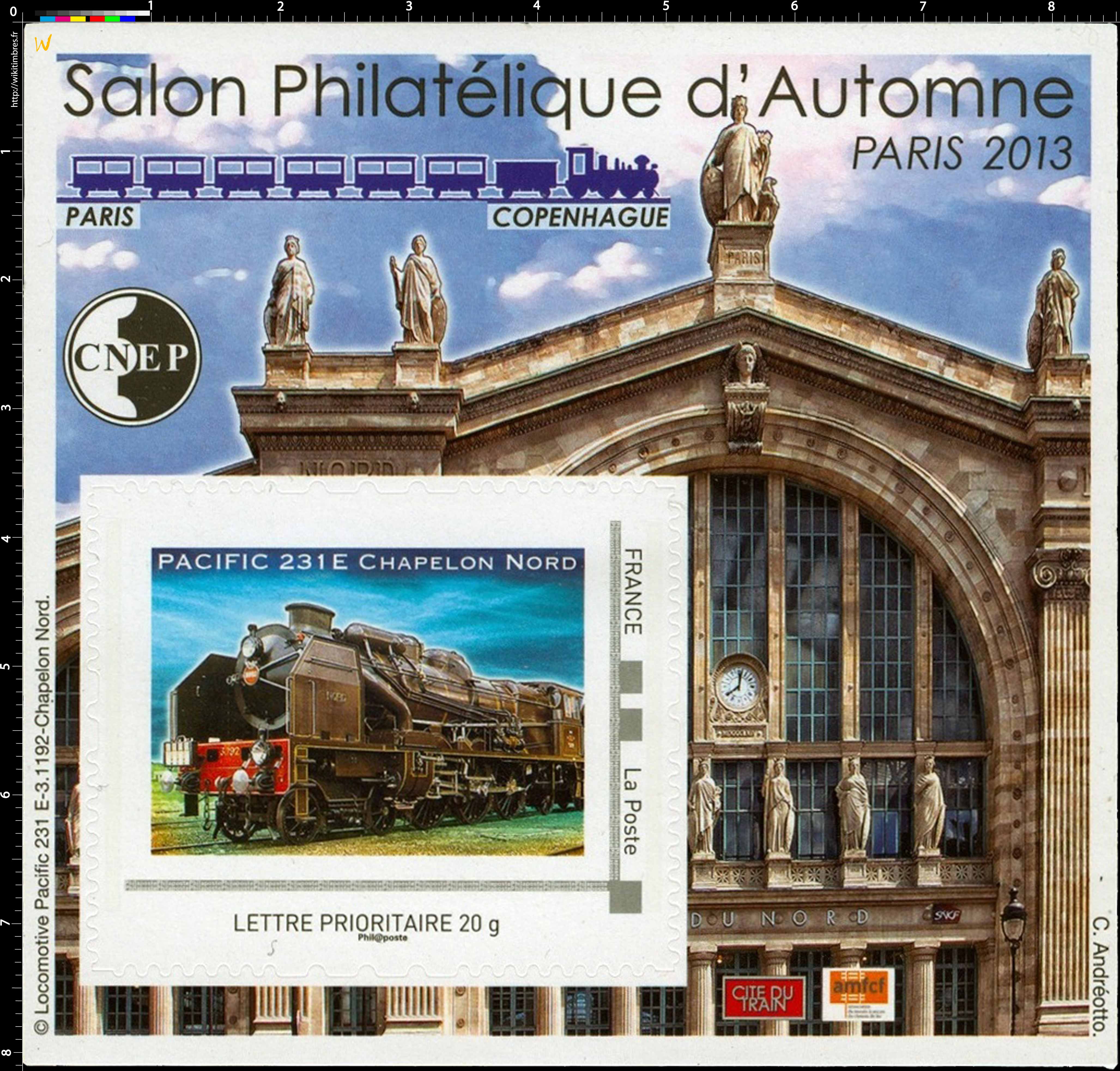 67e Salon philatélique d'automne Paris 2013