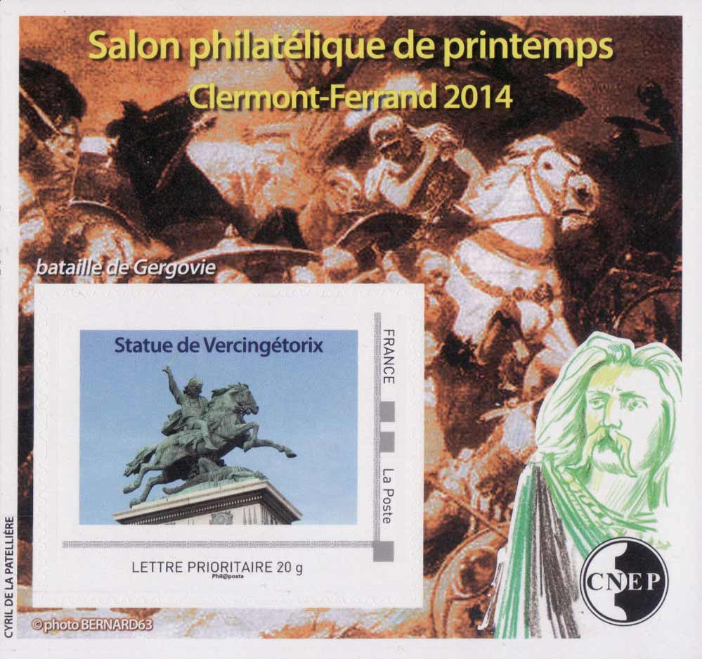 2014 Salon philatélique de printemps Clermont-Ferrand
