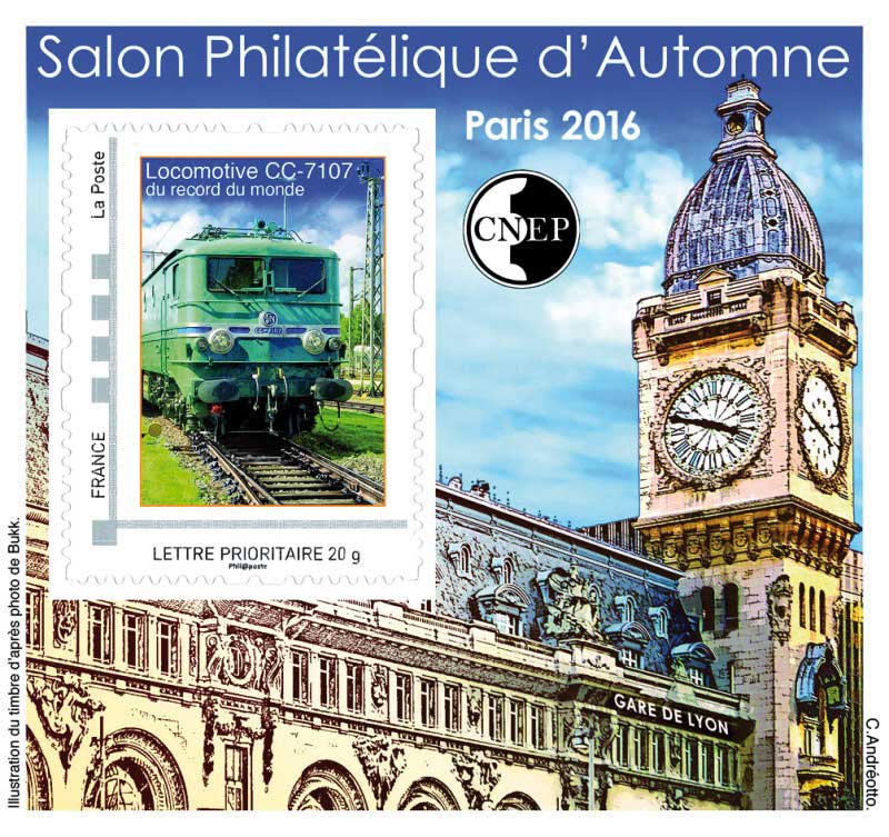 2016 Salon philatélique d'automne Paris 2016