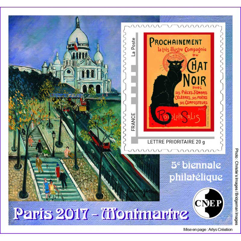 2017 Paris 2017 Montmartre 5e biennale philatélique