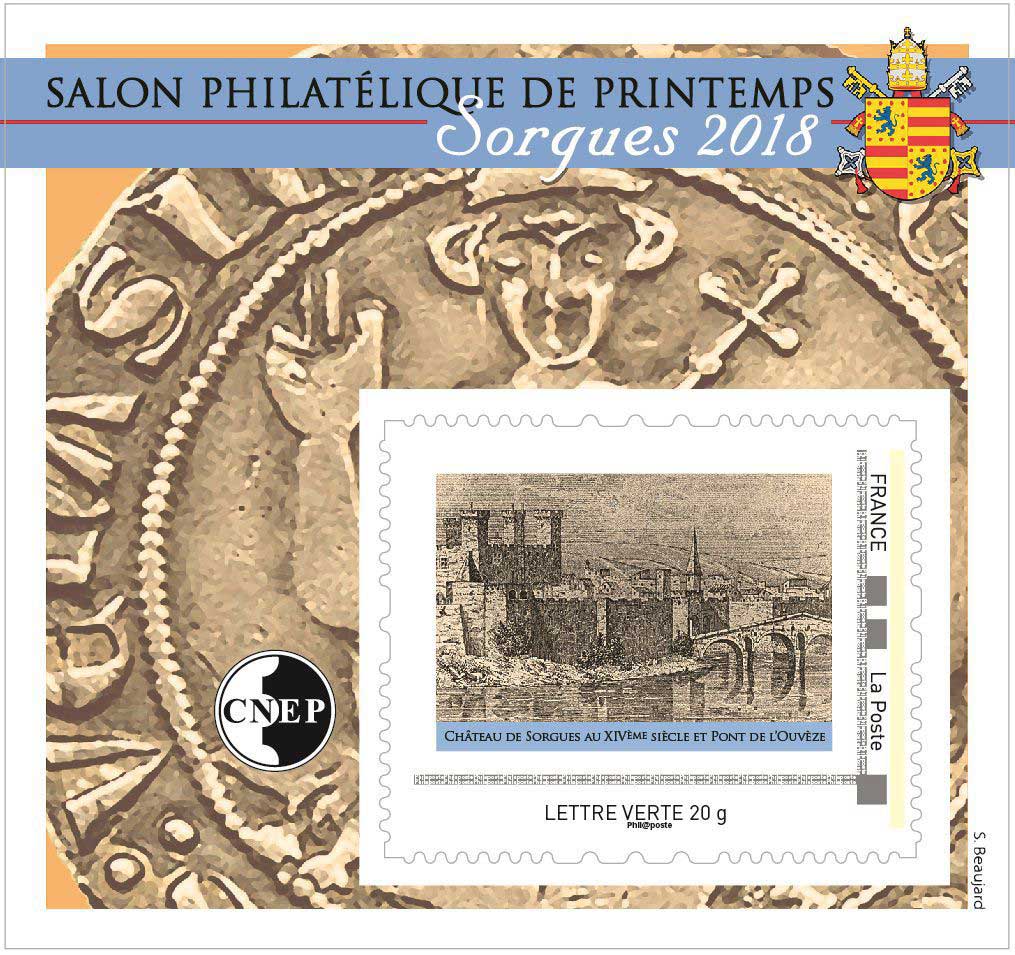 2018 Salon philatélique de printemps Sorgues 2018