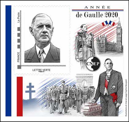 2020 Salon Philatélique de Paris - Charles de Gaulle (1890-1970)