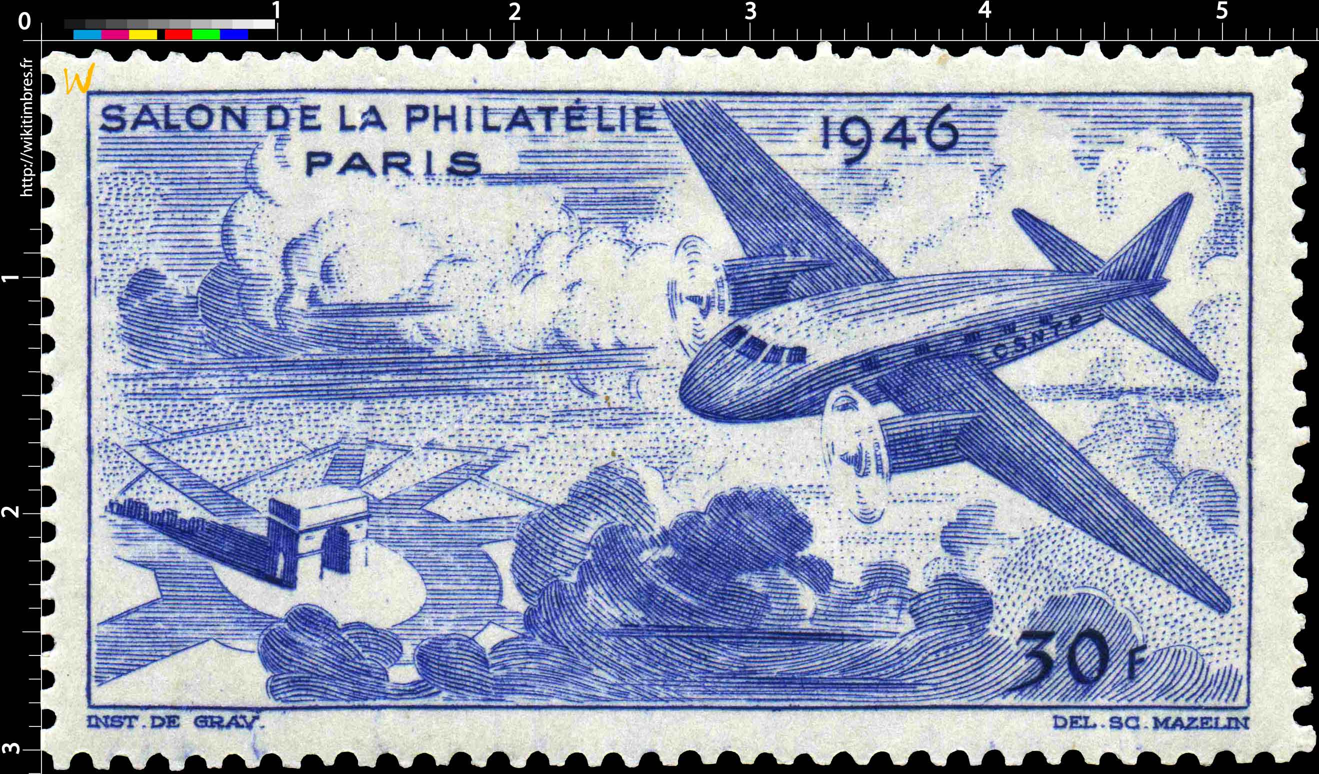1946 Salon de la philatélie Paris