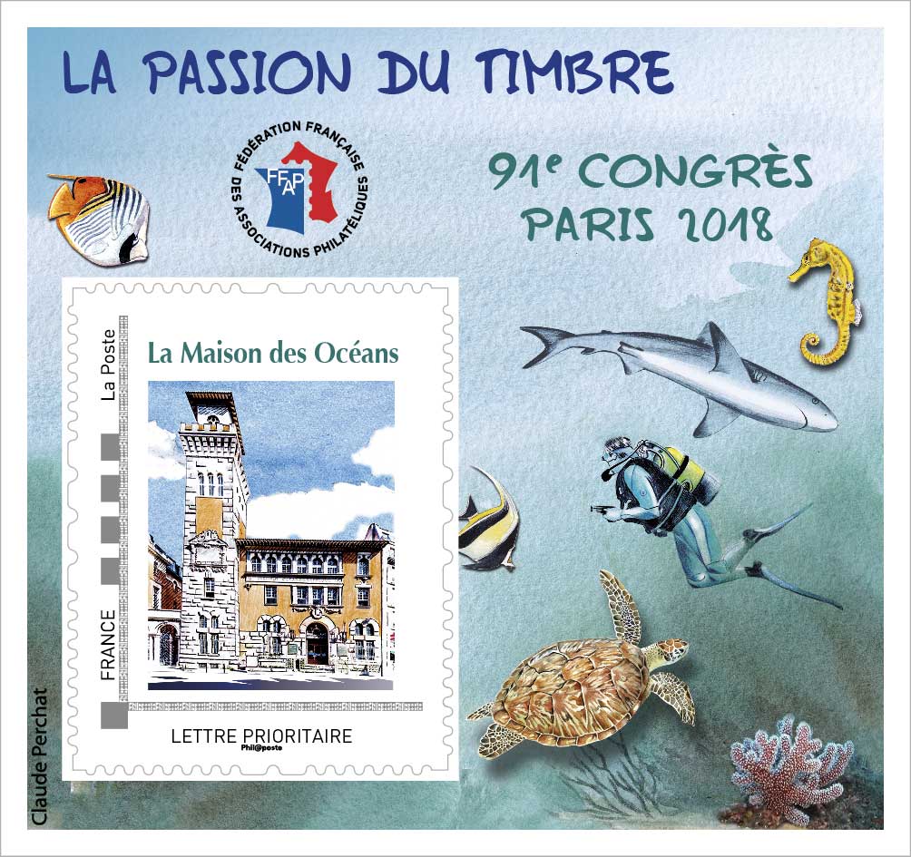 2018 La passion du timbre - 91 congrès Paris 