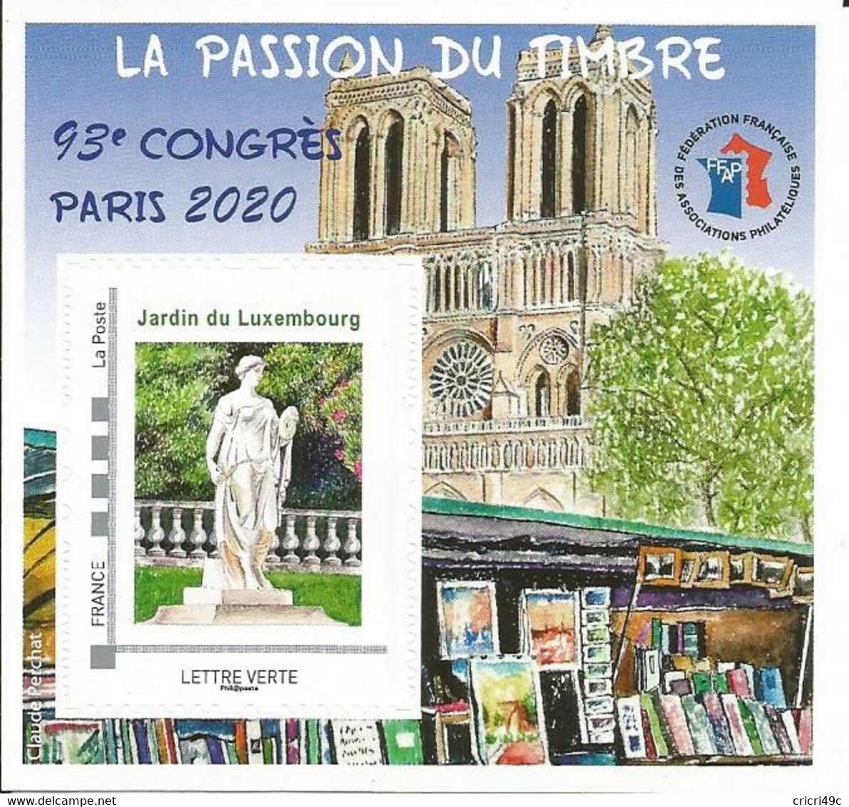 2020 La Passion du Timbre - 93e Congrès de la F.F.A.P. - Paris 2020