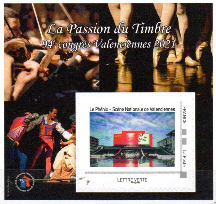 2021 94e Congrès - Valenciennes - La passion du timbre