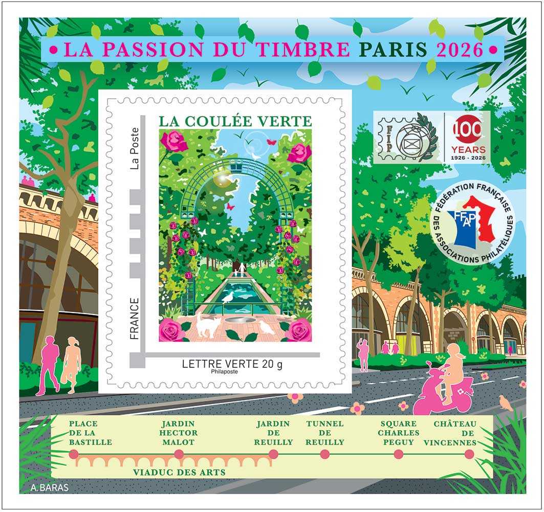 2026 FFAP - LA PASSION DU TIMBRE PARIS 2026