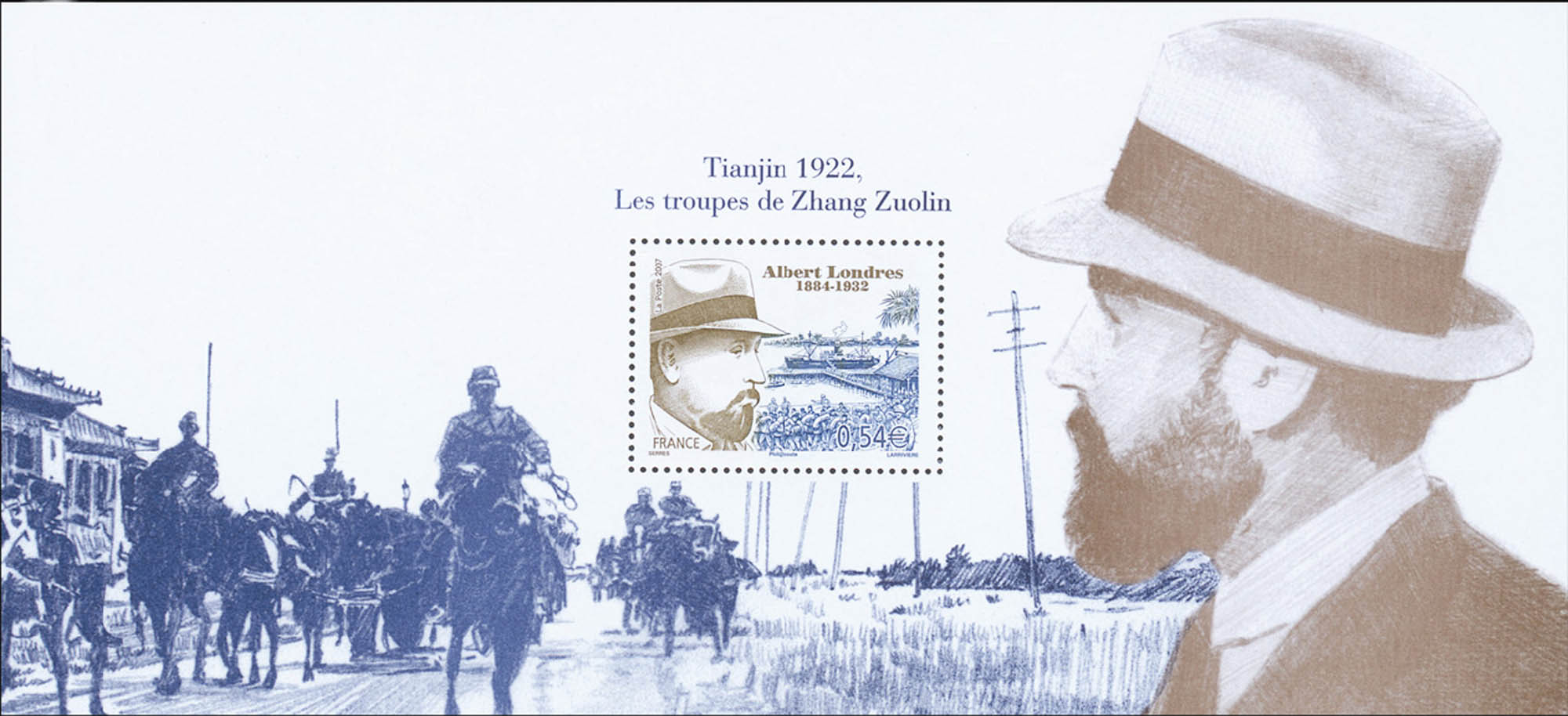2007 Tianjin 1922, Les troupes de Zhang Zuolin Albert Londres (1884-1932)
