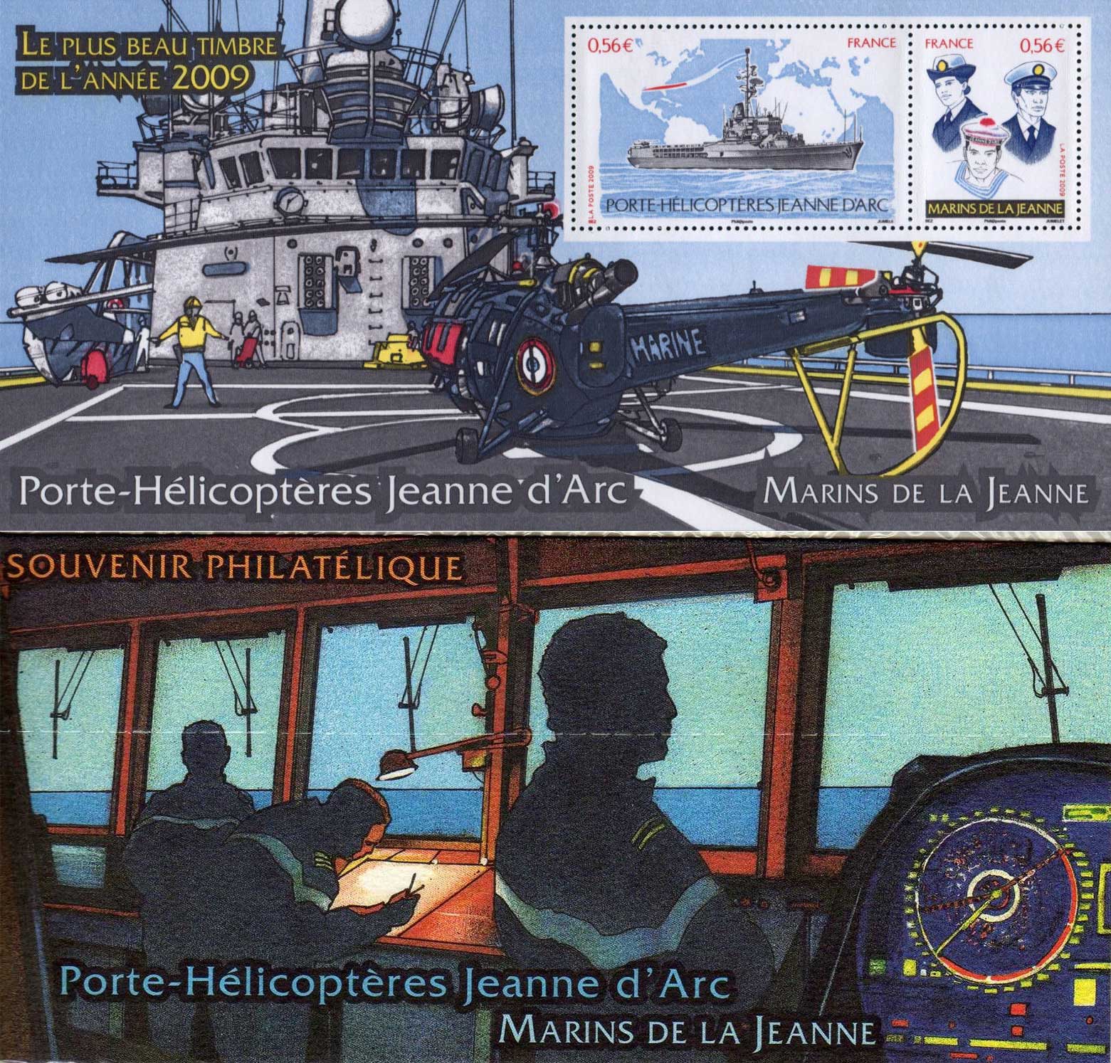 2010 Dernière campagne du Porte-hélicoptères Jeanne d’Arc