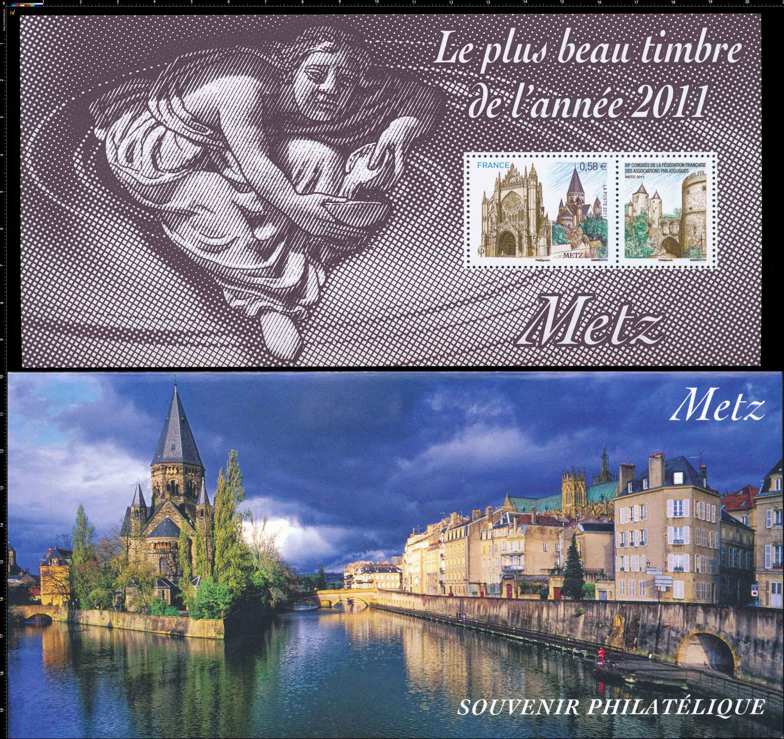 2012 Le plus beau timbre de l'année 2011