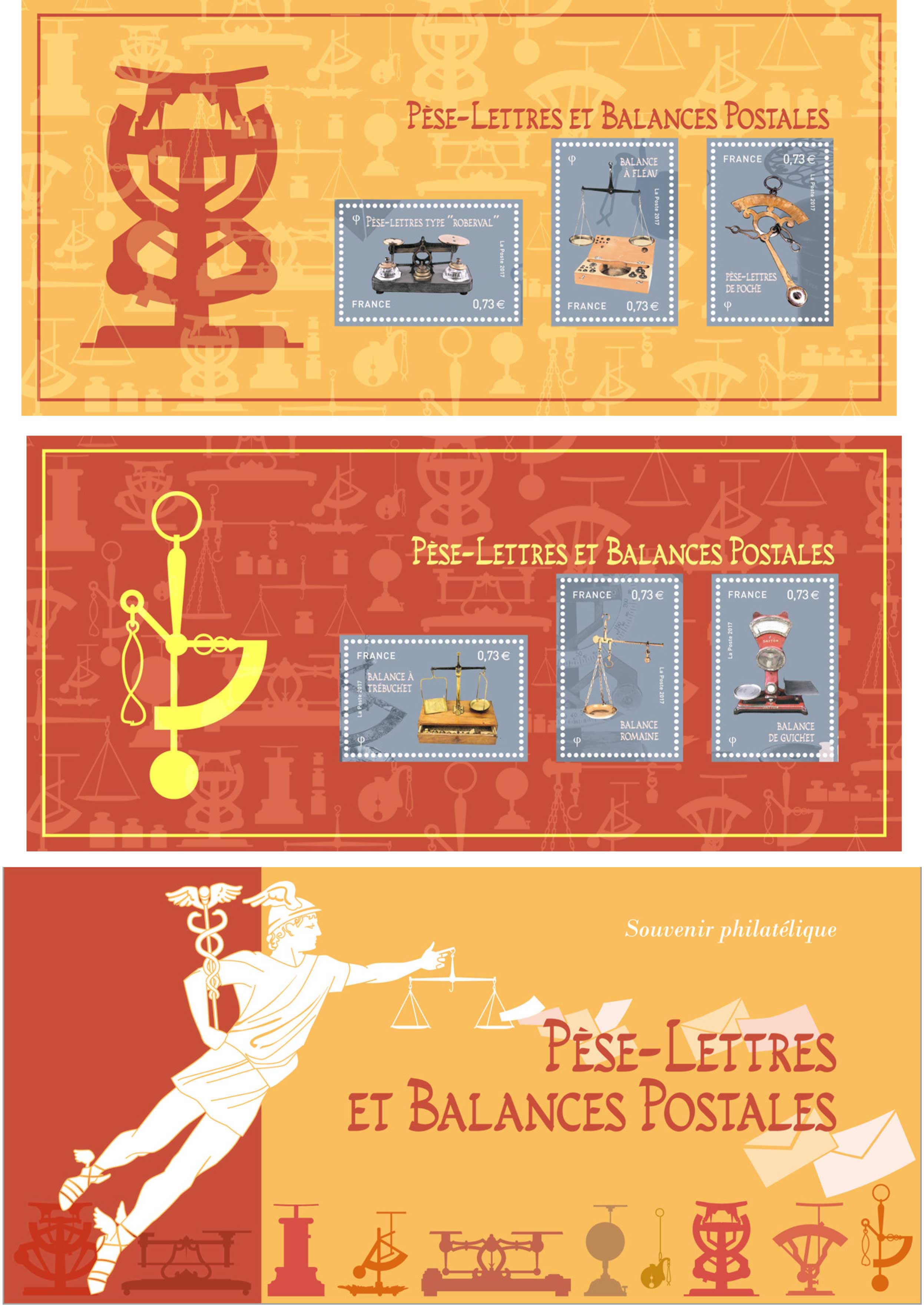 2017 Pèse-lettres et balances postales