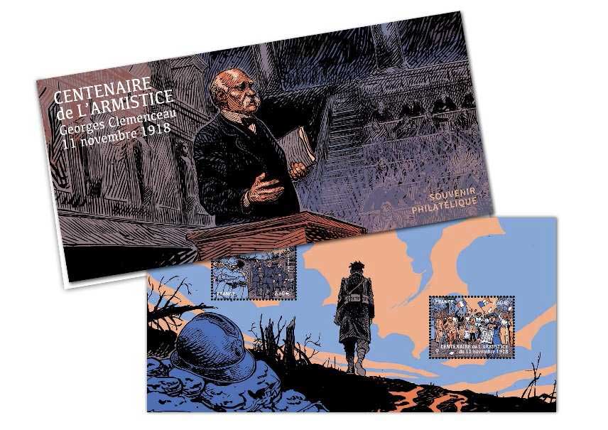 2018 CENTENAIRE DE L’ARMISTICE Georges Clemenceau  11 novembre 1918