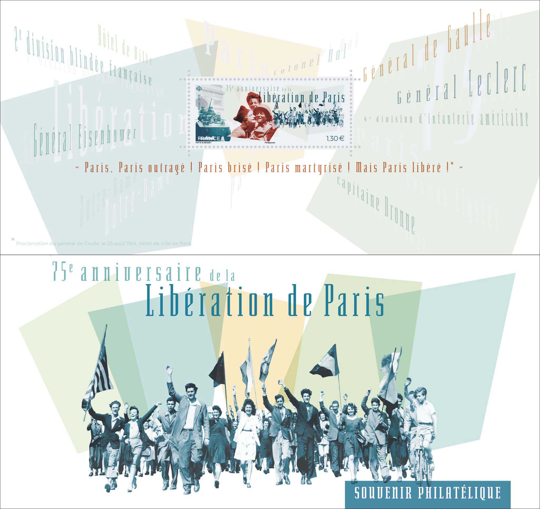 2019 75e anniversaire de la Libération de Paris