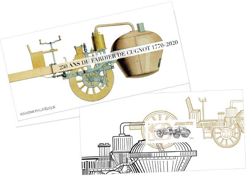 2020 250 ans du fardier de Cugnot 1770-2020