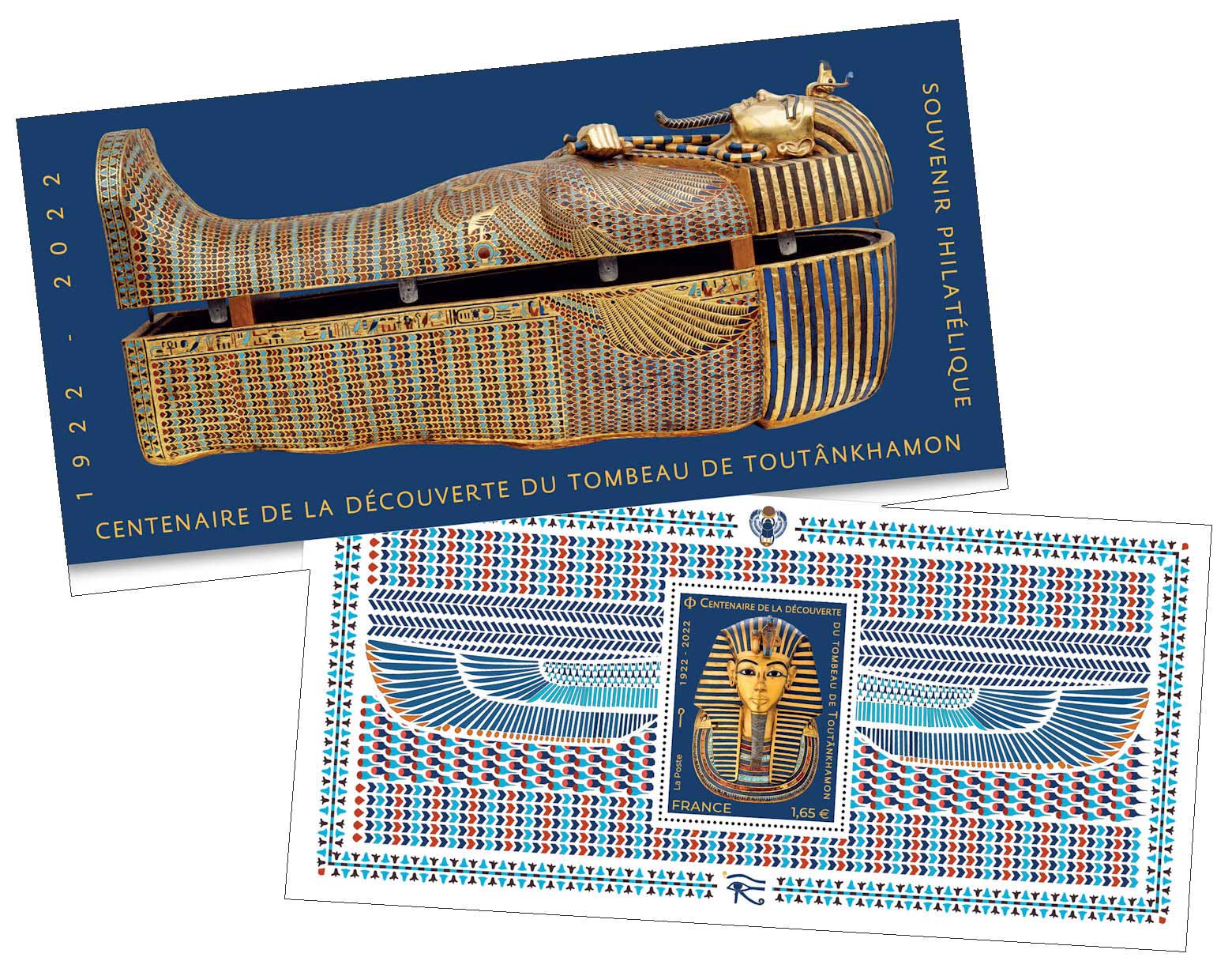 2022 Centenaire de la découverte du tombeau de Toutânkhamon 1922 - 2022