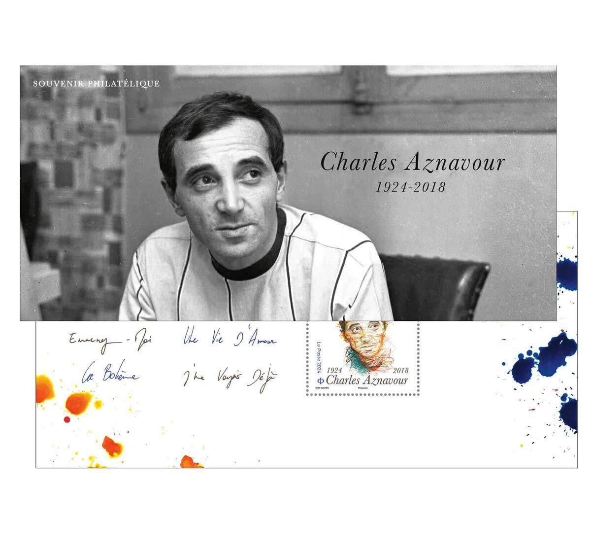 2024 CHARLES AZNAVOUR 1924 – 2018