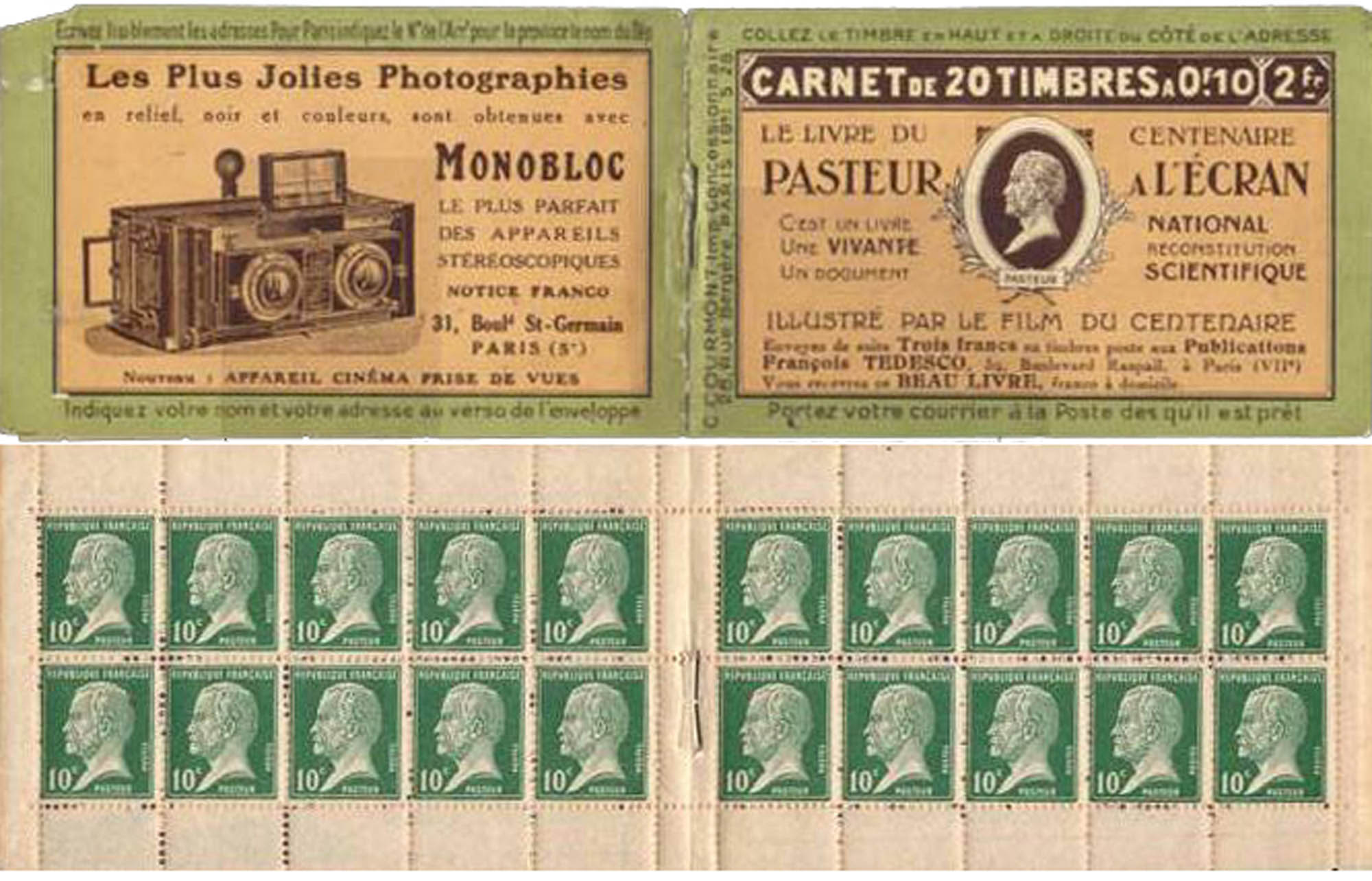 1923 PASTEUR