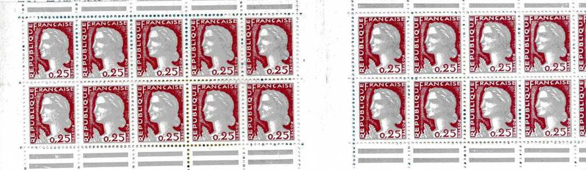 1960 Sans légende particulière - Type Marianne de Decaris
