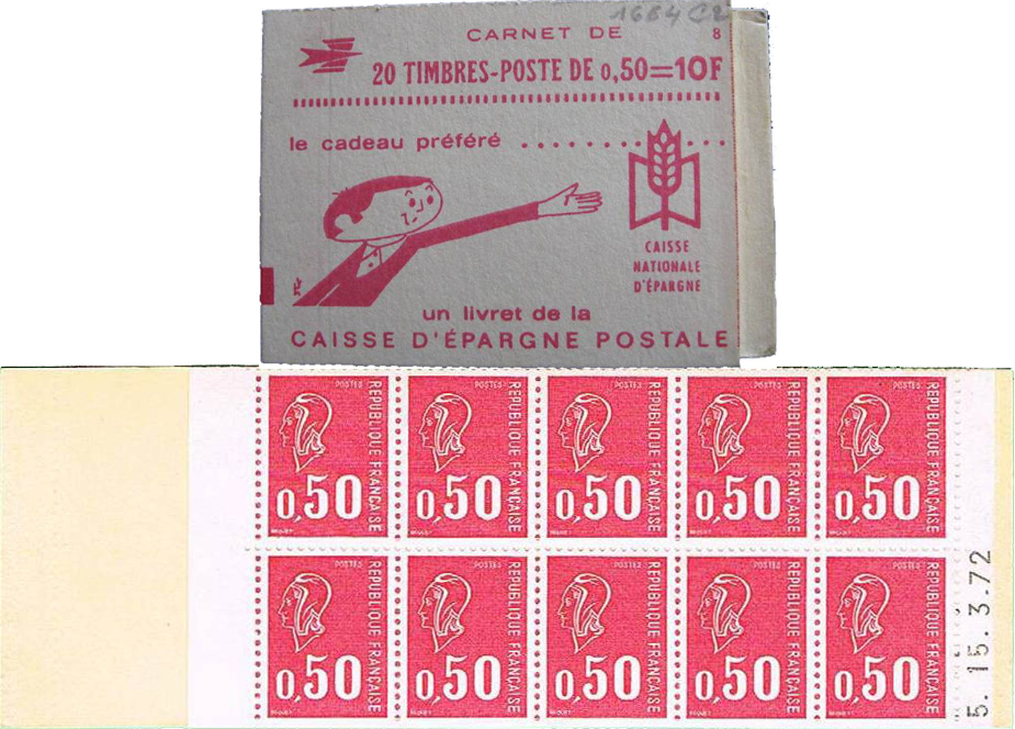 1971 Caisse d'épargne postale
