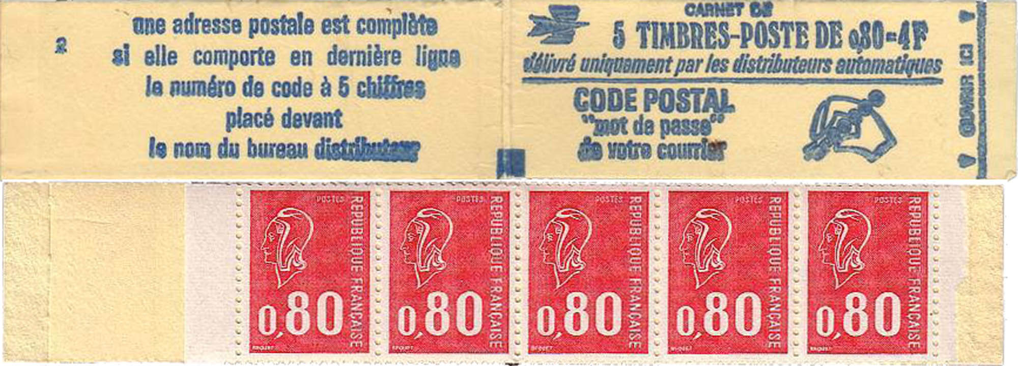 1974 Code postal mot de passe de votre courrier