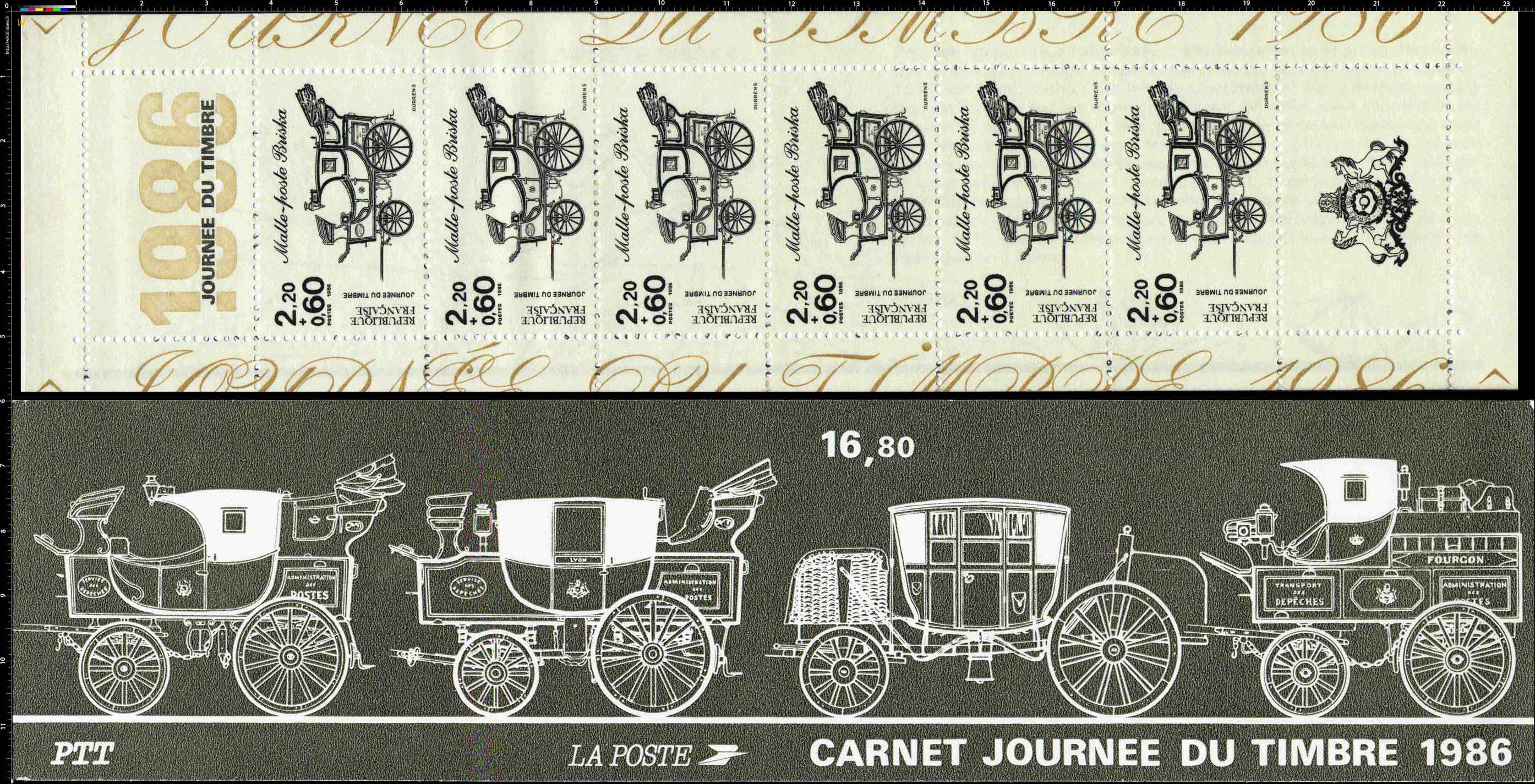 1986 JOURNÉE DU TIMBRE