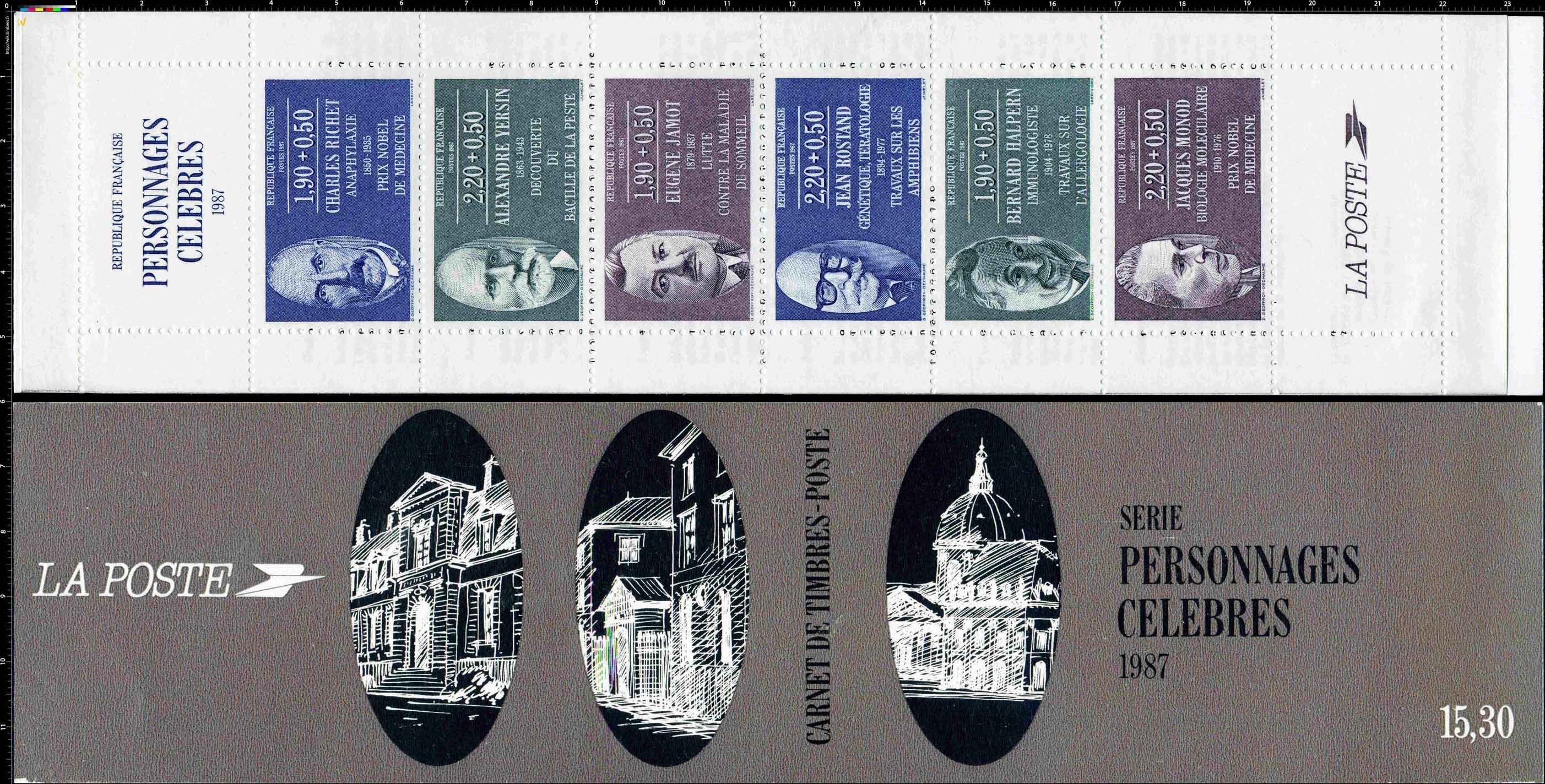 1987 PERSONNAGES CÉLÈBRES