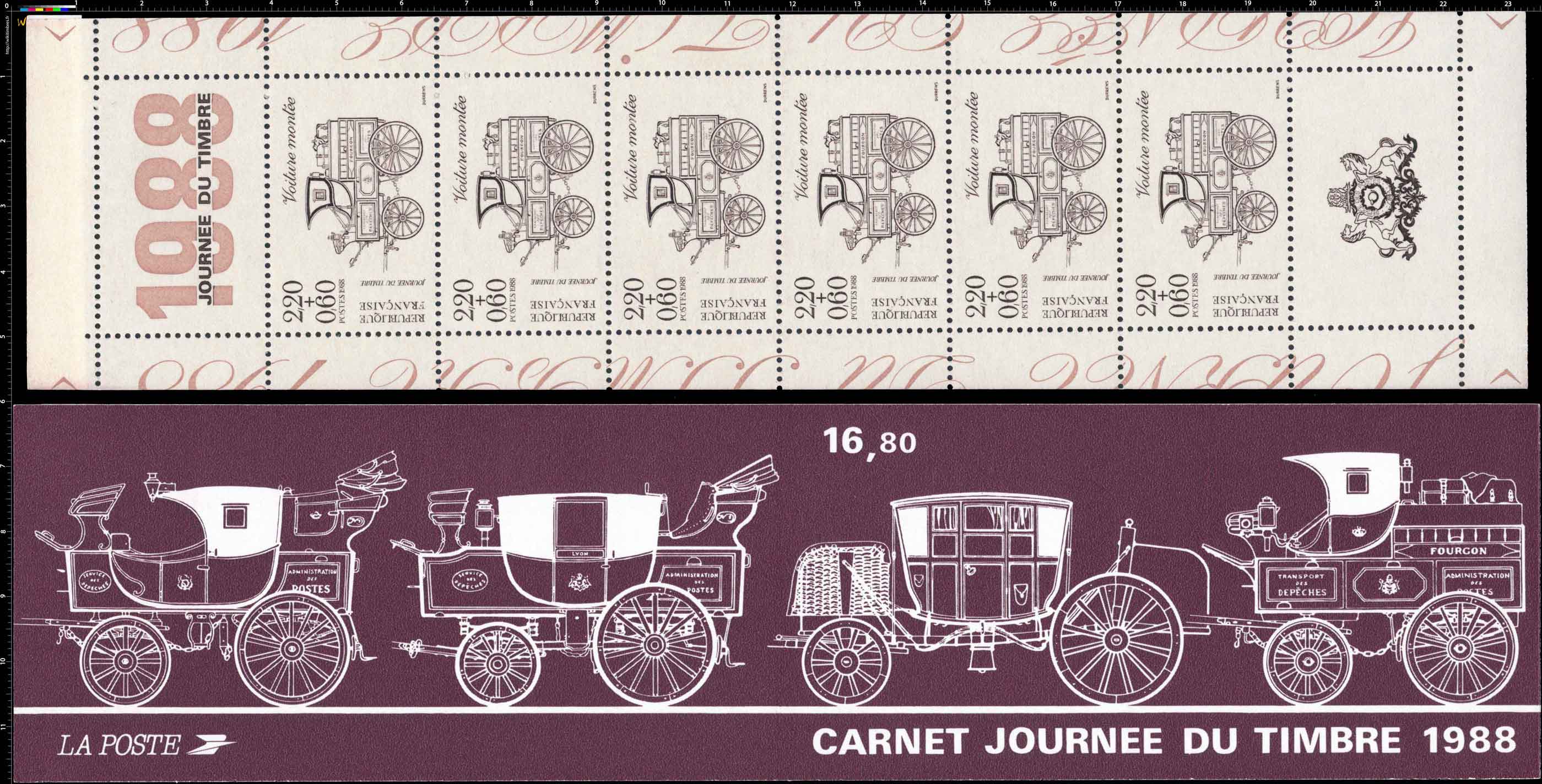 1988 JOURNÉE DU TIMBRE