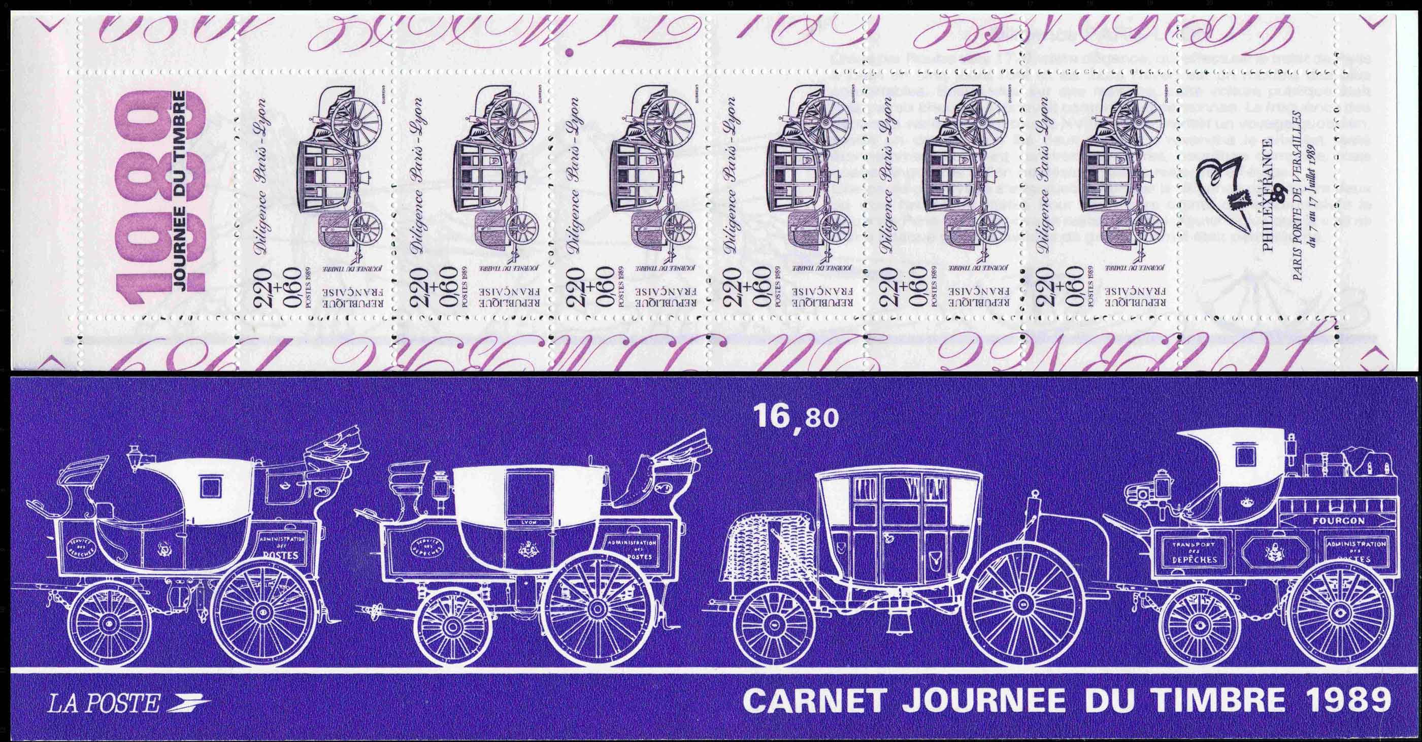 1989 JOURNÉE DU TIMBRE