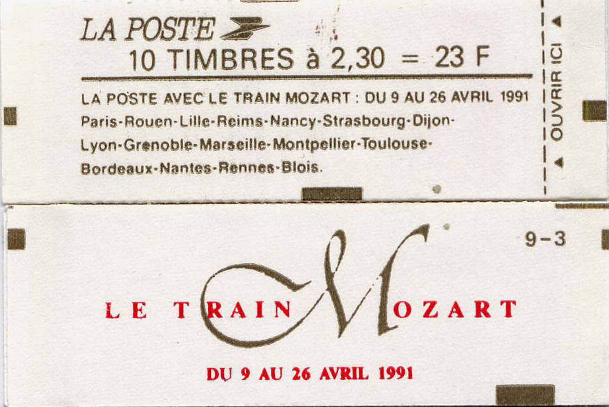 1990 le train Mozart